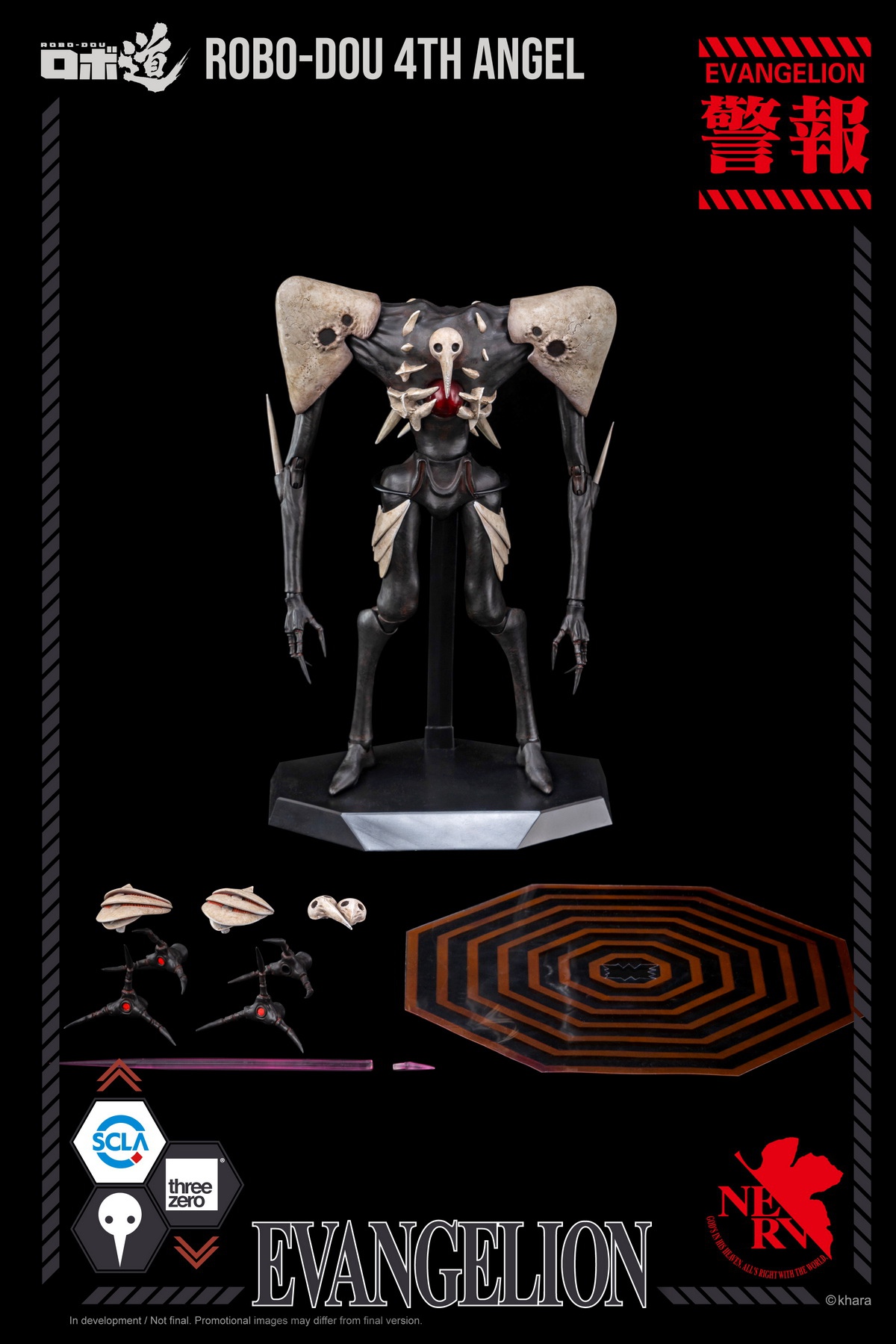 PRE-ORDER Threezero Rebuild of Evangelion ROBO-DOU 4th Angel Action Figure (3Z03160C0)