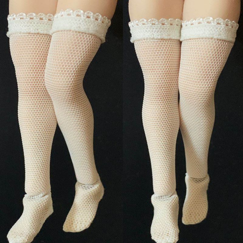 1/12 Scale Lace stockings PH TBL SHF female figure dolls black white colors for 1/12 seemless body