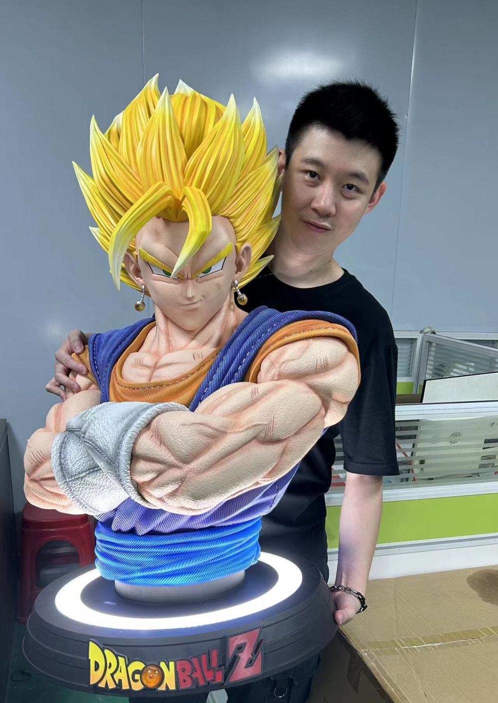 PRE-ORDER QD Studio - Dragon Ball Dimension's Strongest Gogeta & Invincible Vegito 1/1 Statue(GK) Bust