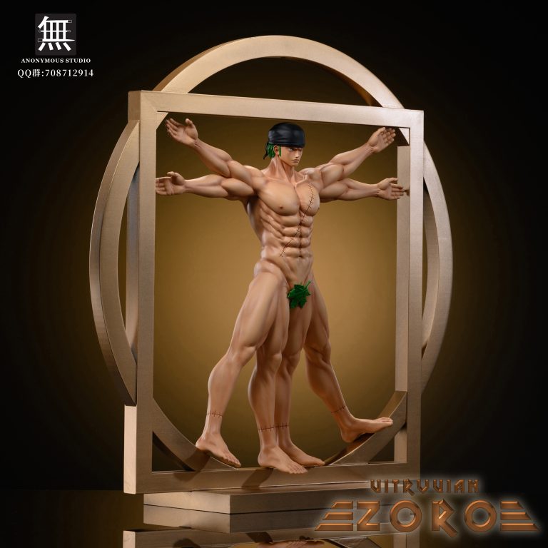 PRE-ORDER Anonymous Studio - One Piece Vitruviano Zoro Statue(GK) (Adult 18+)