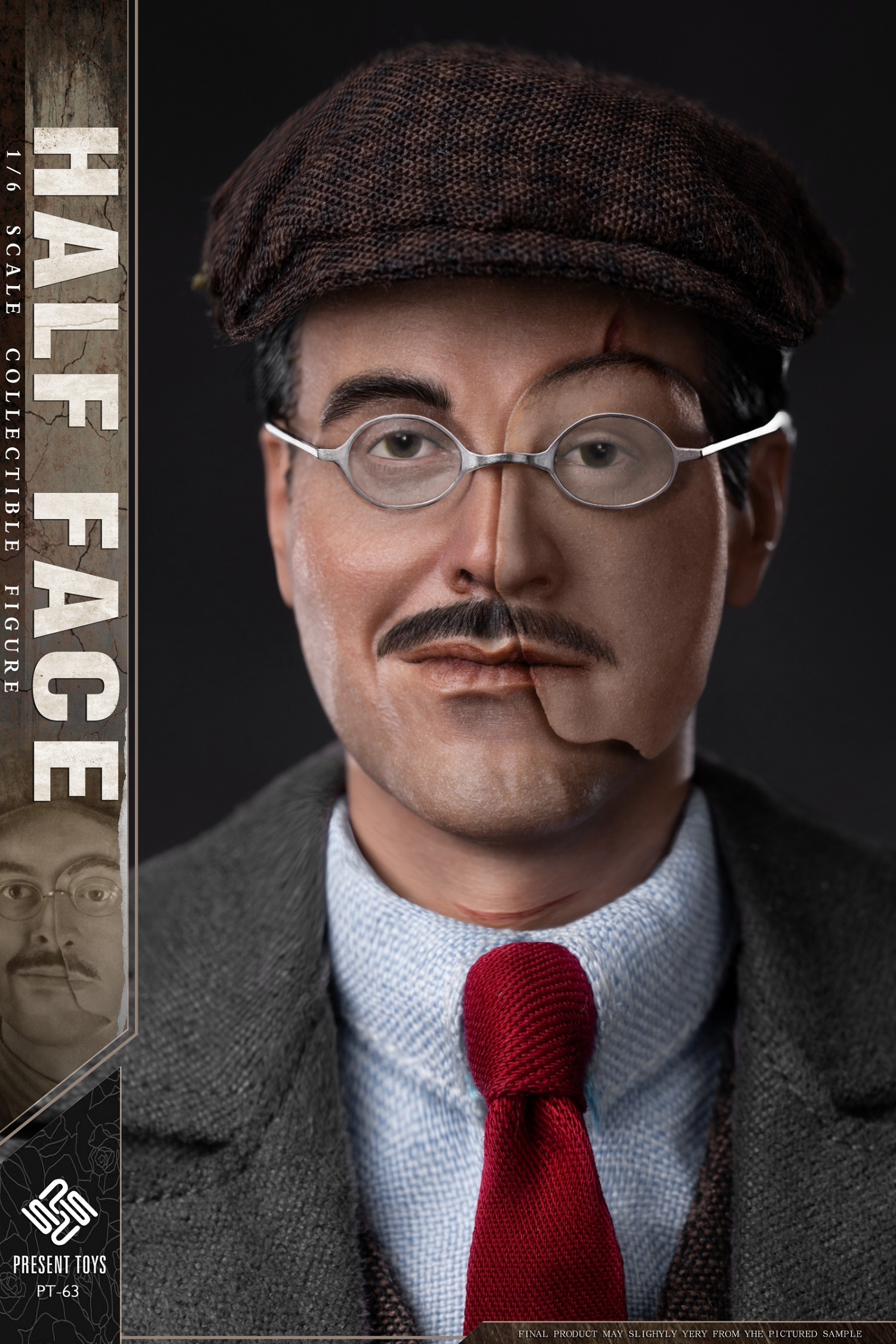 PRE-ORDER PRESENT TOYS is proud to release new – Half Face(PT-sp63) 1/6 Action Figure