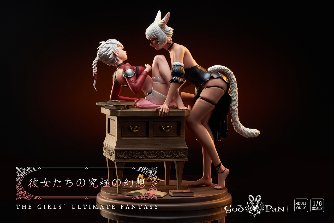 God Pan studio - Final Fantasy 14 - Yshtola&Alisale 1/6 Statue(GK) (Adult 18+)