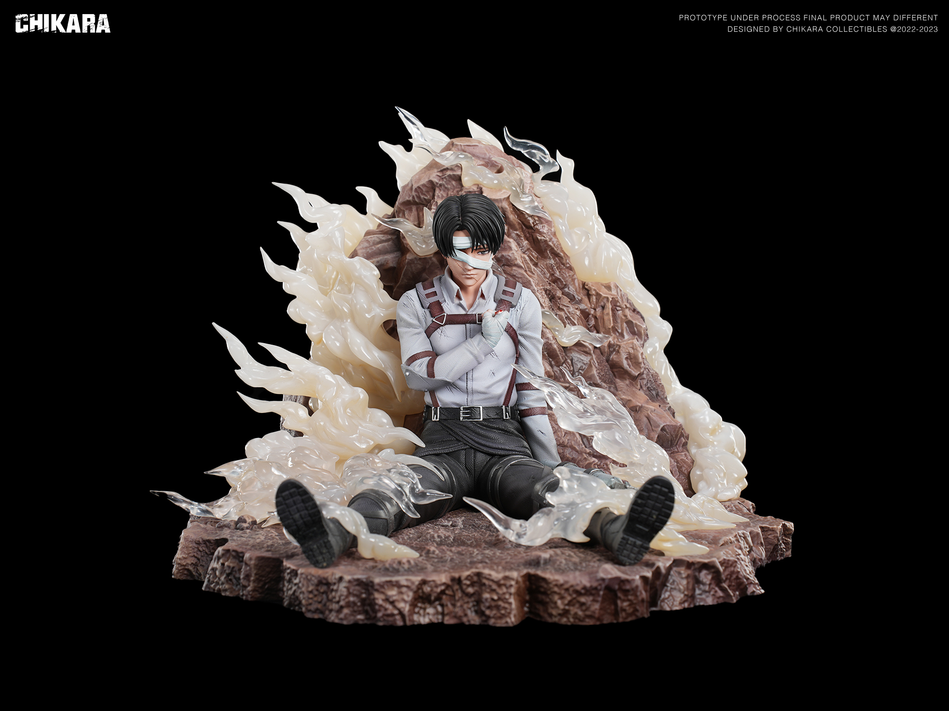 PRE-ORDER CHIKARA Studio - Attack on Titan Give Your Heart - Levi Ackerman Statue(GK)
