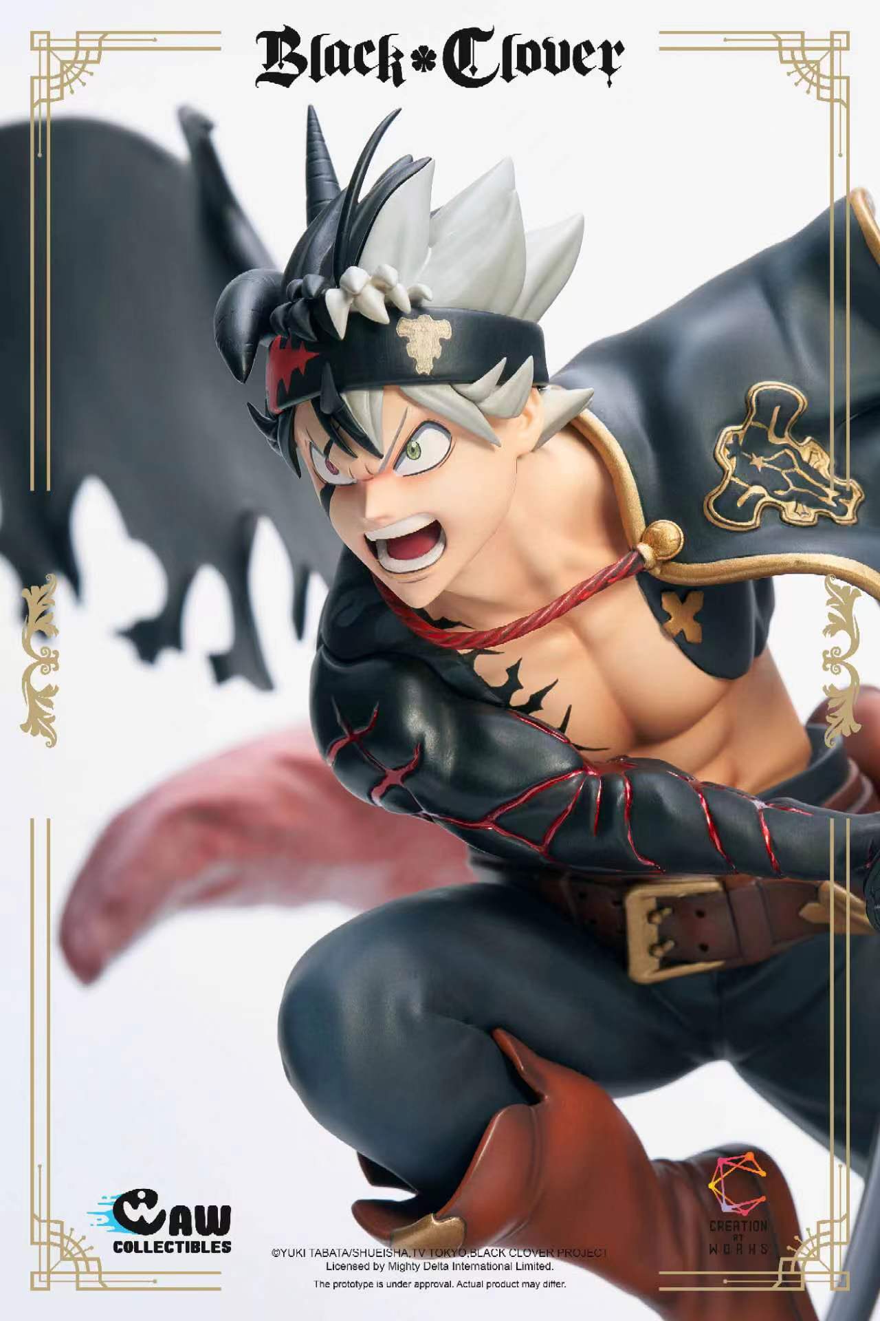 PRE-ORDER Creation at works Studio CAW Black Clover ASTA (CAW004) 1/6 Scale Statue(GK)