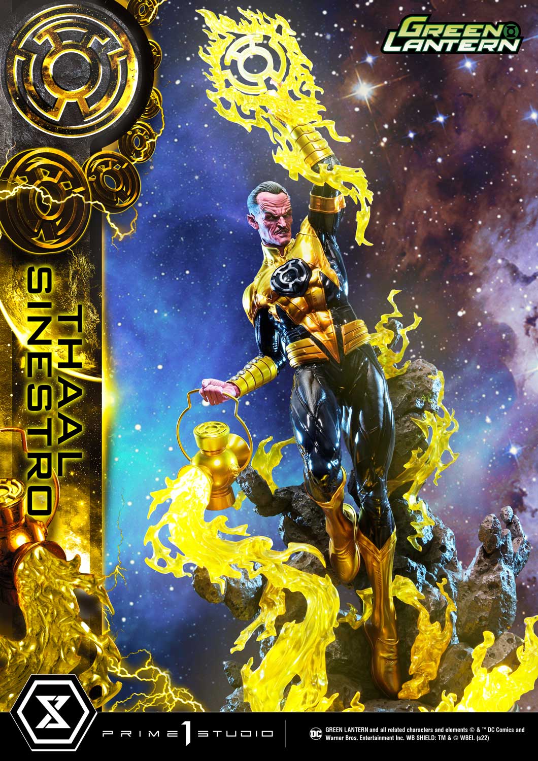 PRE-ORDER PRIME1 STUDIO - GREEN LANTERN COMICS THAAL SINESTRO- MMDC-60 / MMDC-60DX 1/3 Action Figure