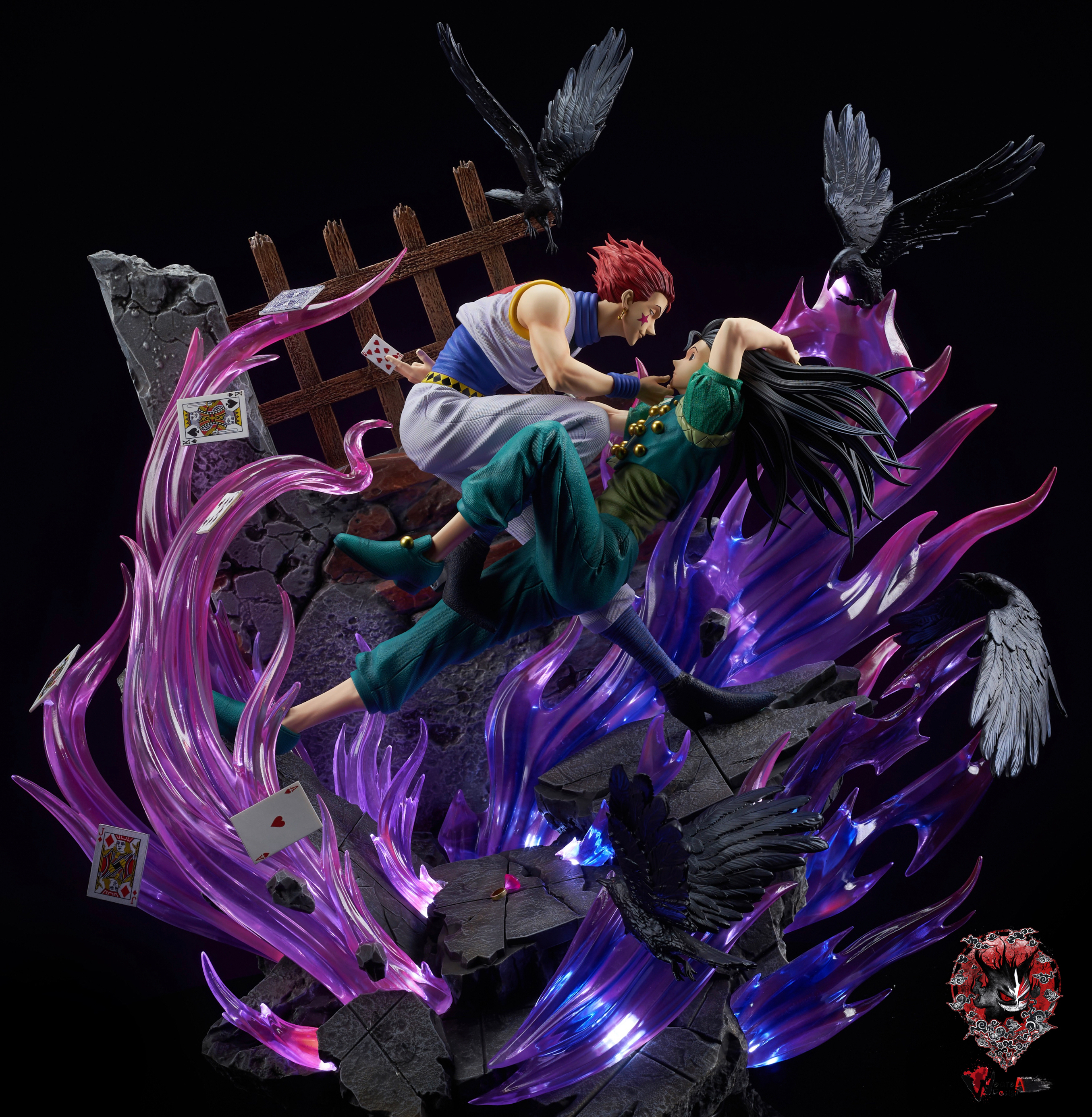 PRE-ORDER Weare A Design HUNTER×HUNTER HISOKA & Illumi Zoldyck Statue(GK)