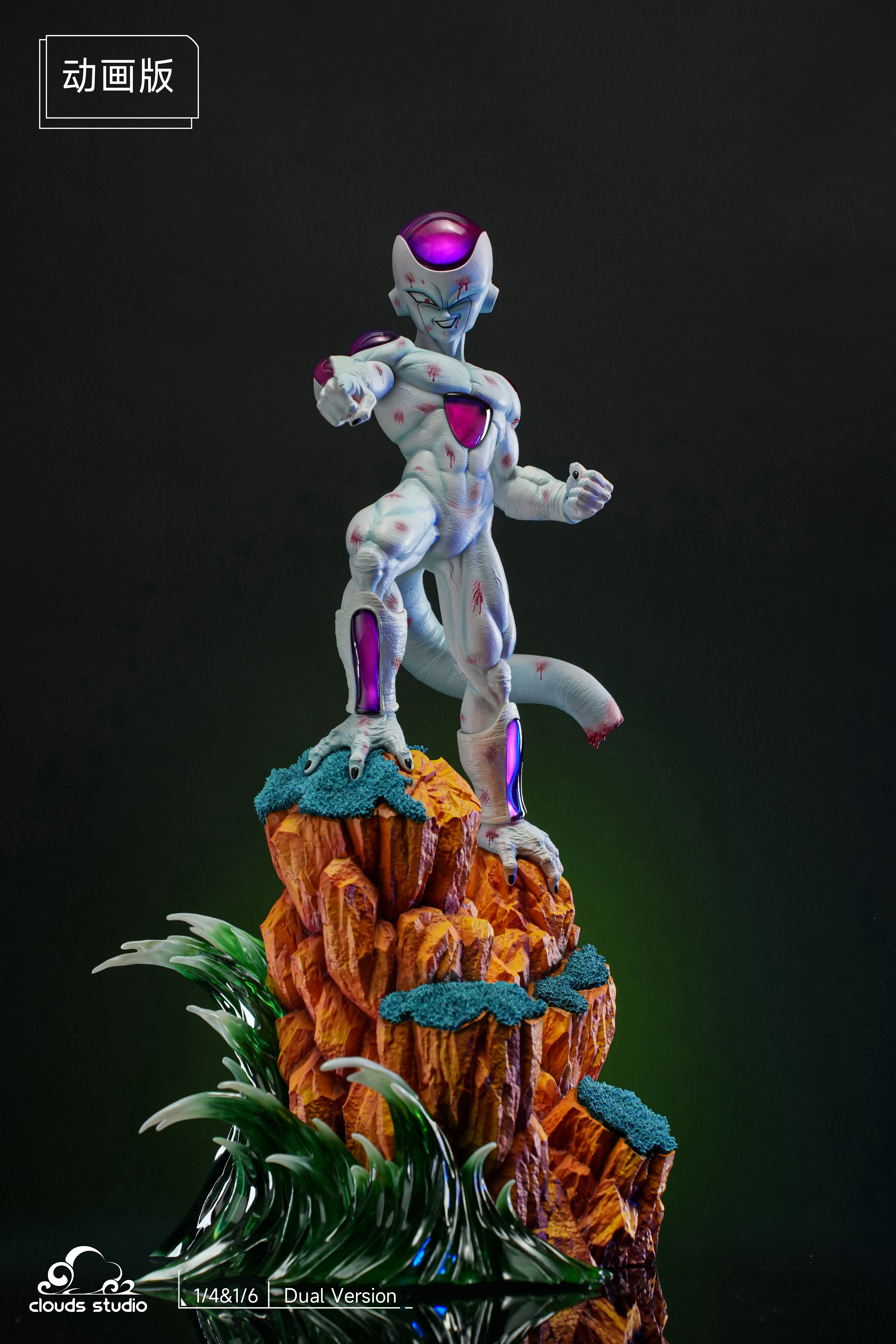 PRE-ORDER Clouds studio - Dragon Ball Frieza 4th Frieza 1/4 & 1/6 Statue(GK)