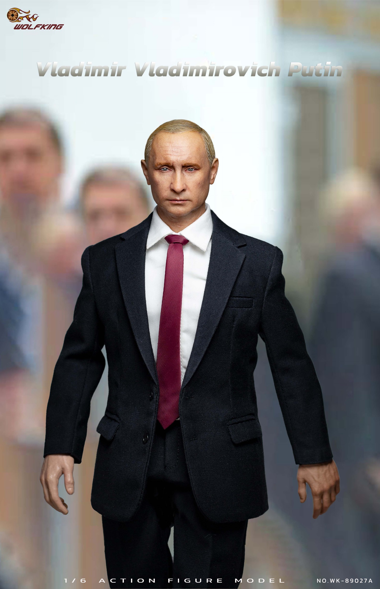 IN-STOCK WOLFKING - Iron fisted President - Vladimir Vladimirovich - Putin SUIT AND HEAD SET HEAD (WK-89027A & WK-T012B ) 1/6 Action Figure