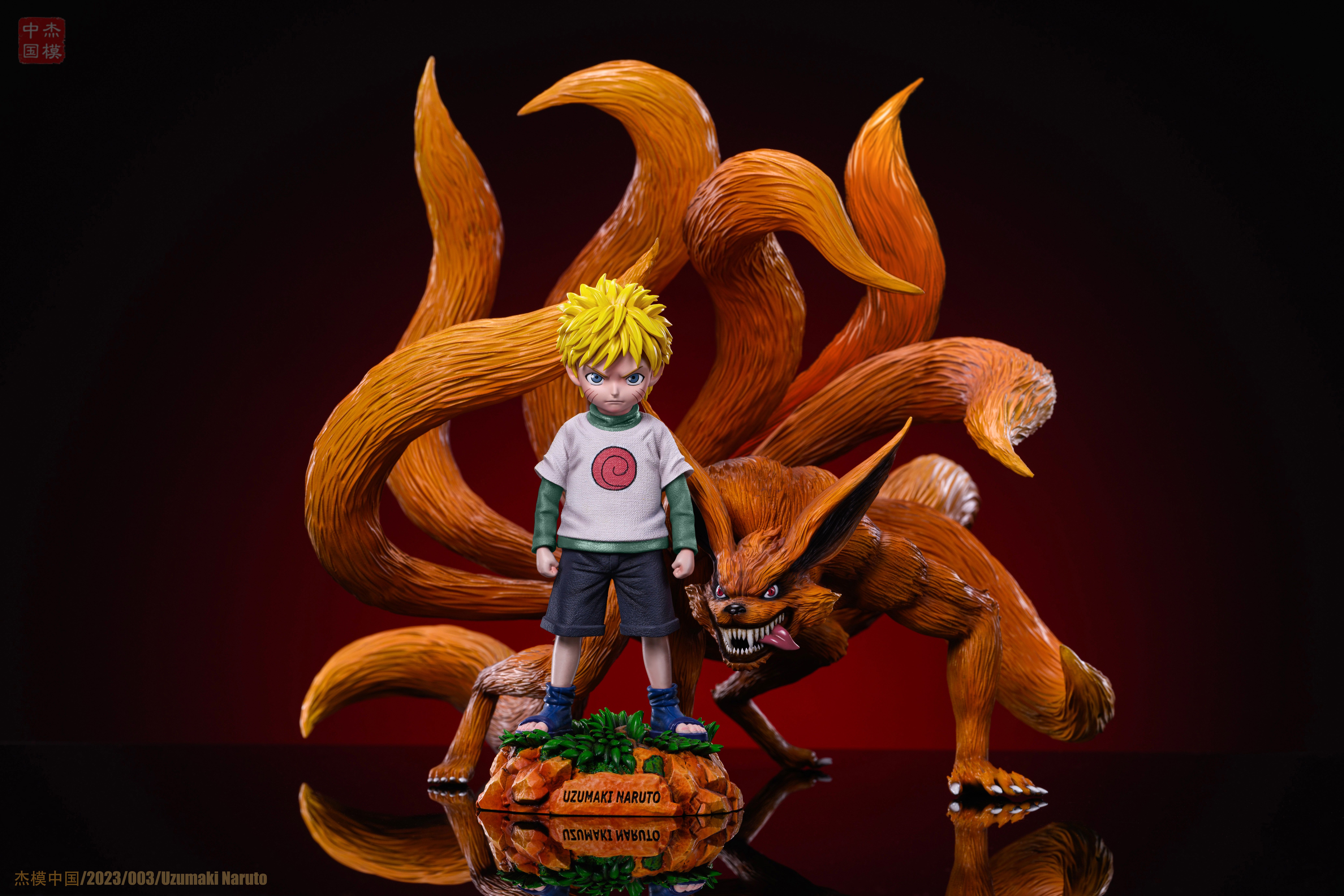 PRE-ORDER JIE MO China Studio - Naruto Chunin #3 Childhood Naruto 1/6 Statue(GK)