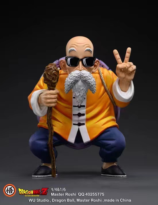 PRE-ORDER WU Studio - Dragon Ball Master Roshi 1/4 & 1/6 Statue(GK)