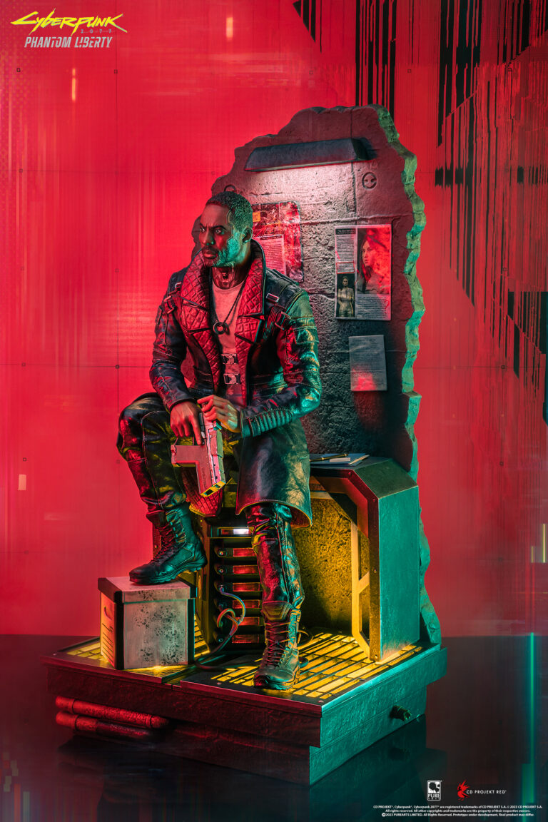 PRE-ORDER Pure Arts Studio – Cyberpunk 2077 Solomon Reed 1/4 Statue(GK)