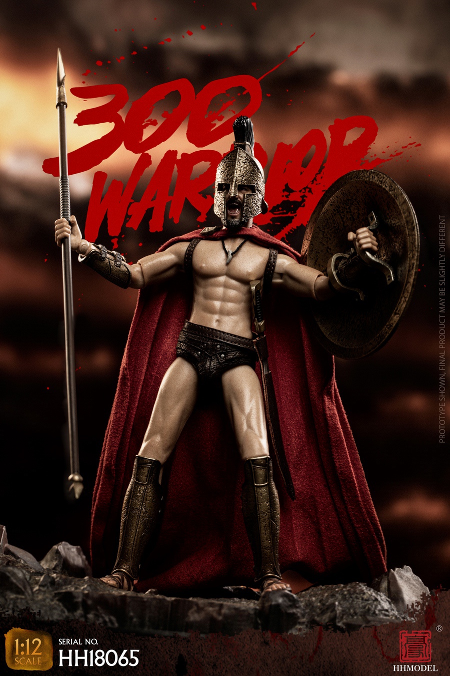 PRE-ORDER HHMODEL Studio Sparta Warriors (HH180651/12 Action Figure