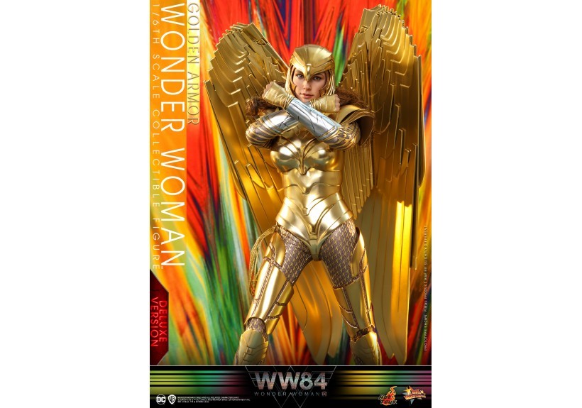 【IN STOCK】Hottoys MMS577/MMS578 Golden Armor Wonder Woman 1/6 Scale Action Figures