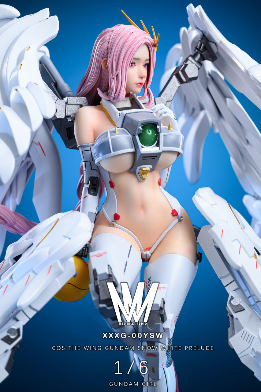 PRE-ORDER MM studio - GUNDAM GIRL COS THE Wing Gundam Zero 1/6 Statue(GK)