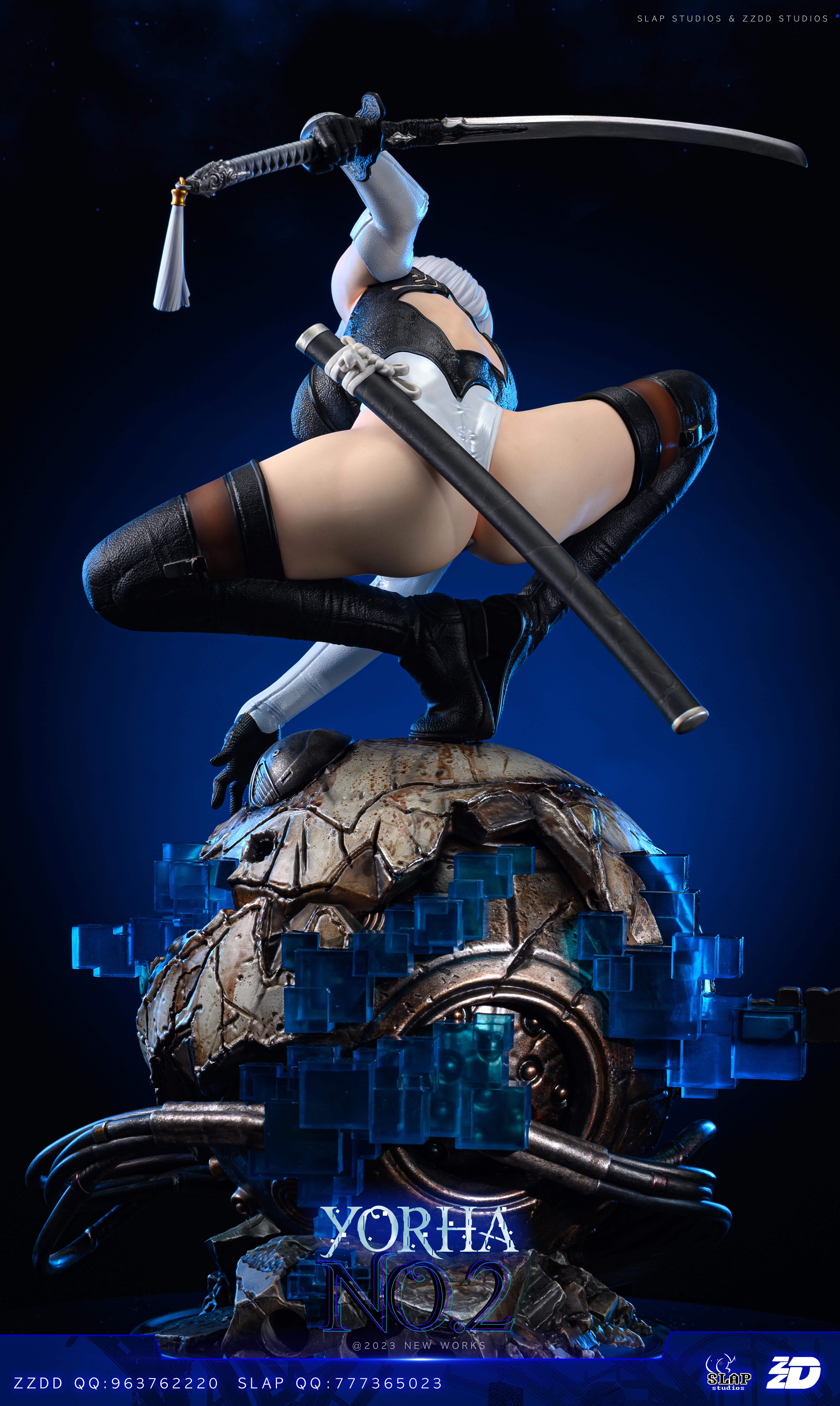 PRE-ORDER Slap Studio & ZZDD Studio NieR Automata YoRHa No.2 Type B Statue (GK) (Adult 18+)