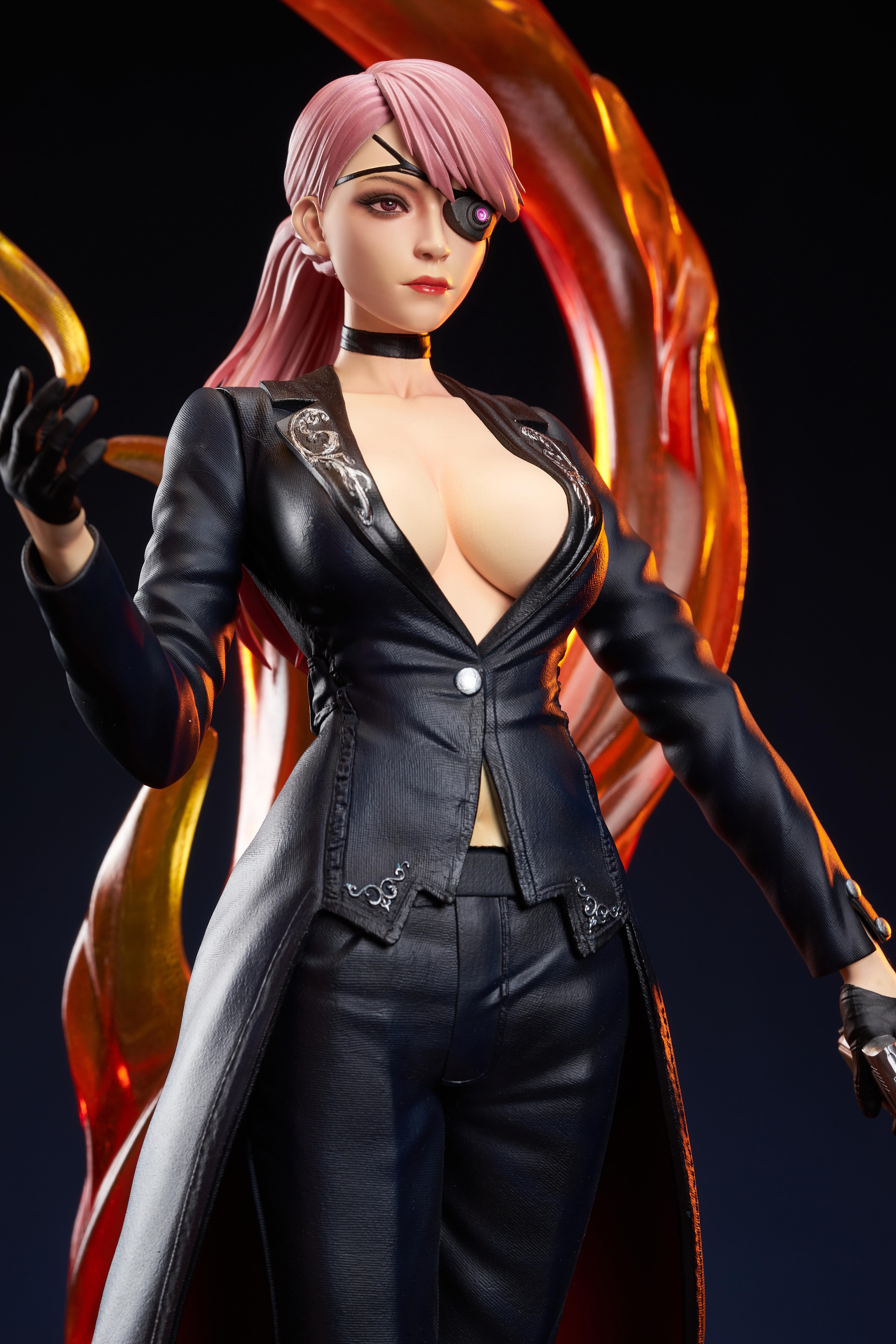PRE-ORDER Sixth Magnitude Star Studio - Original Midnight Punisher-Crimson Flame 1/4 Statue(GK) (Adult 18+)