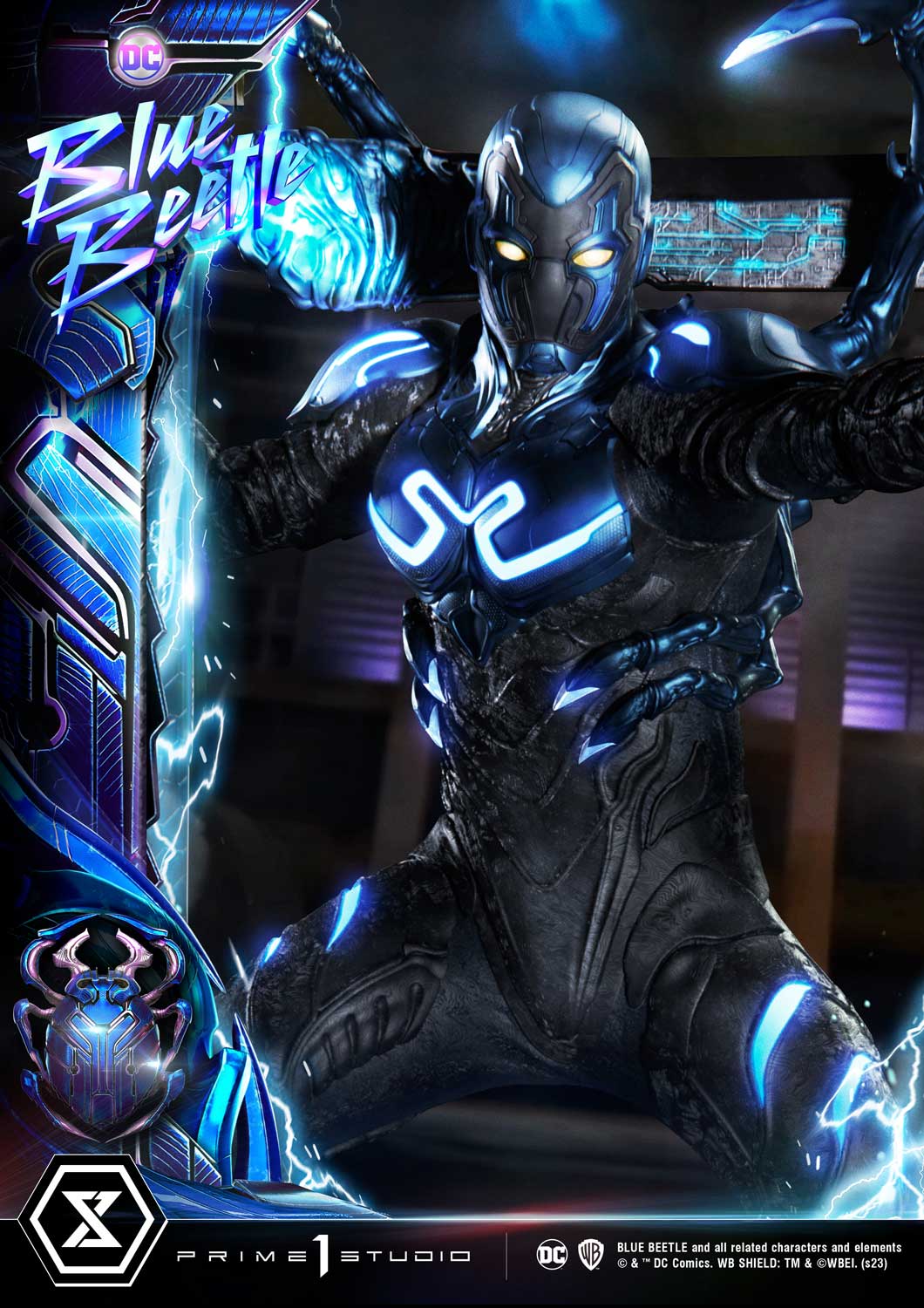 PRE-ORDER Prime 1 Studio - DC Comics Blue Beetle (MMBLB-01 & MMBLB-01DX & MMBLB-01DXS) 1/3 Action Figure