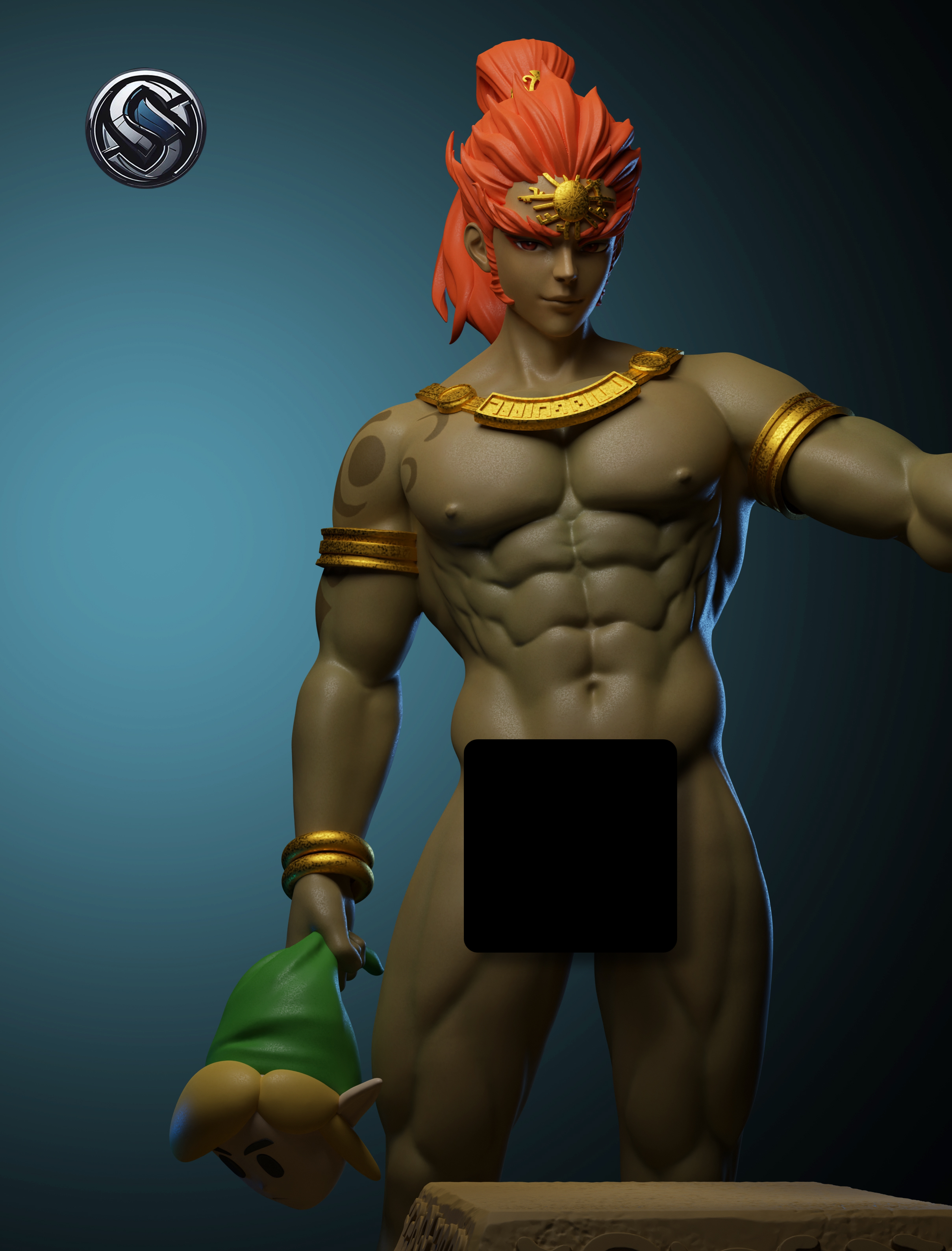 PRE-ORDER SHI MENG studio - The Legend of Zelda Ganondorf's Trap 1/6 Statue(GK)Adult 18+)
