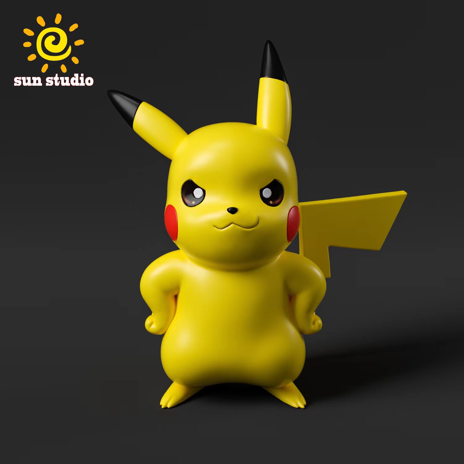 PRE-ORDER Sun Studio - Pokemon - Small & Big Scale Captain Pikachu & Proud Pikachu Statue(GK)