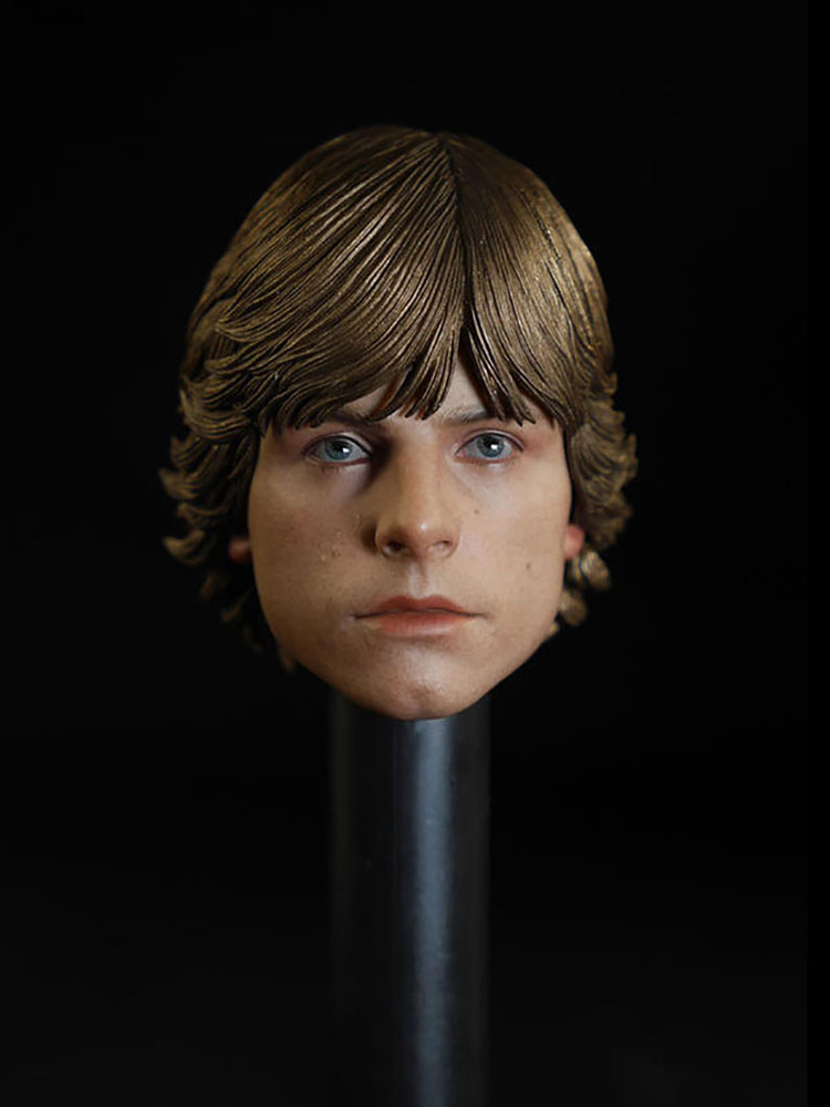 【IN STOCK】Galactic Hero 1/6th Luke Handsome Movie Star Head Sculpture Fit 12 Male Action Figure Body SOTOYS