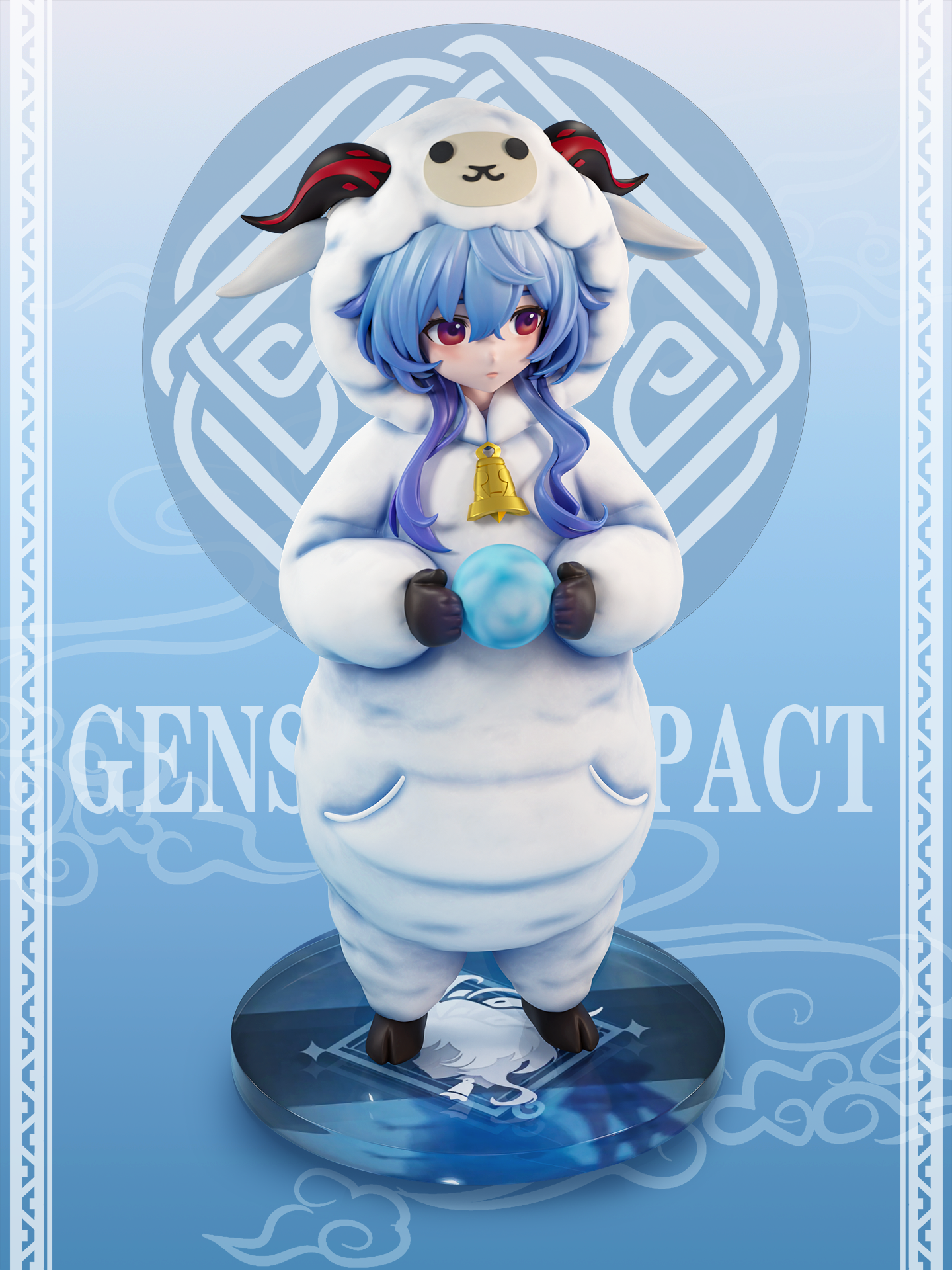PRE-ORDER YaoMengMeng Studio - Genshin Impact - Sheep Ver. Ganyu 1/6 Scale StatueGK