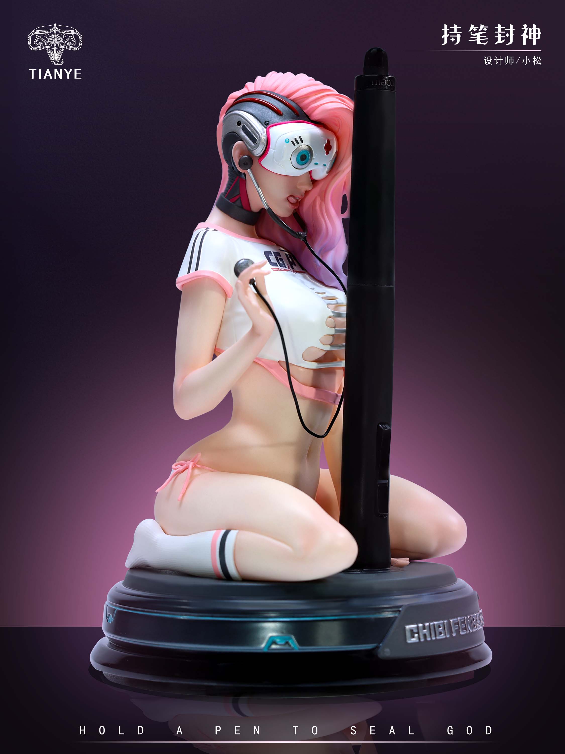 PRE-ORDER TianYe Studio - Other Series - Hold a Pen to Seal God Statue(GK) (Adult 18+)