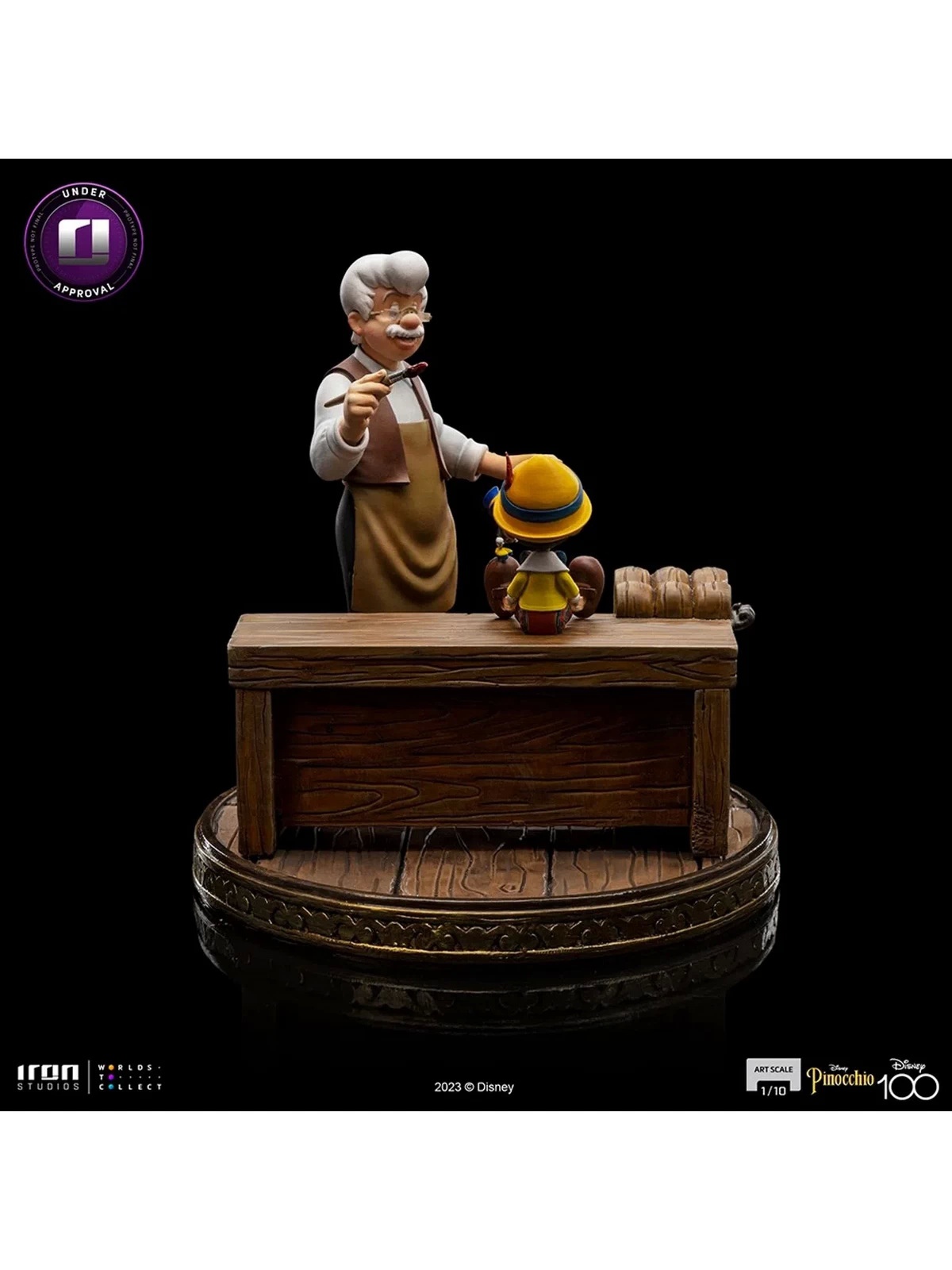 PRE-ORDER Iron studios - Disney Classics - Pinocchio (DSNEY90023-10 ) 1/10 Statue(GK)