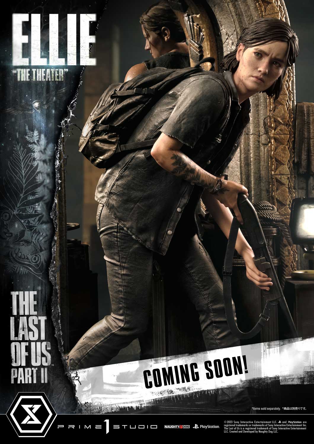PRE-ORDER Prime 1 Studio The Last of Us Part II Abby (UPMTLOU-01 & UPMTLOU-01S) 1/4 Action Figure
