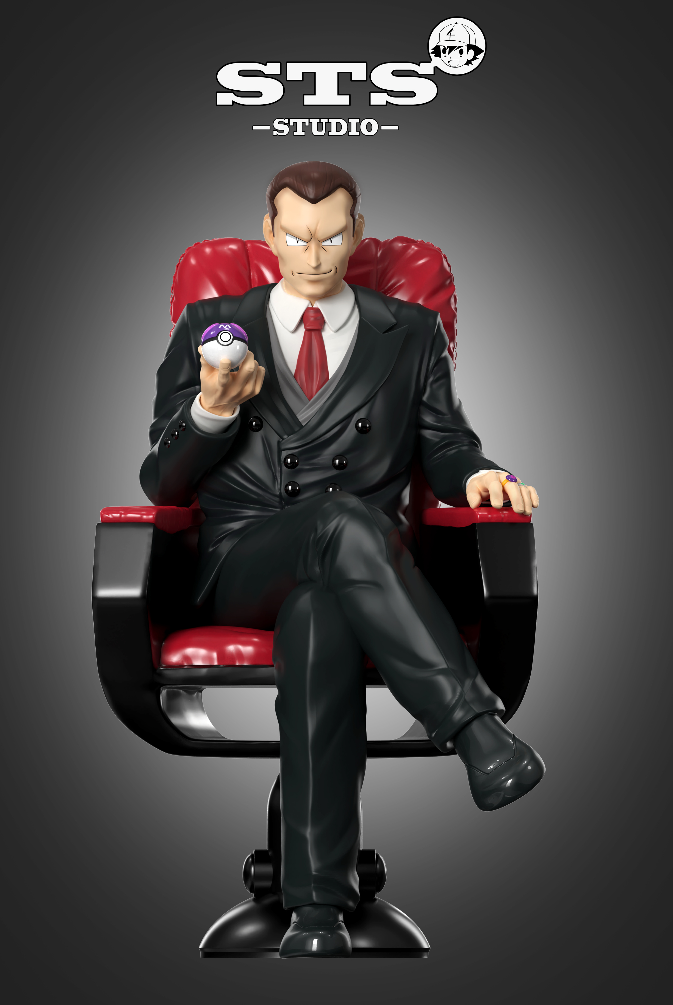 PRE-ORDER STS Studio - Pokémon Jessie & James & Giovanni 1/8 & 1/20 Statue(GK)