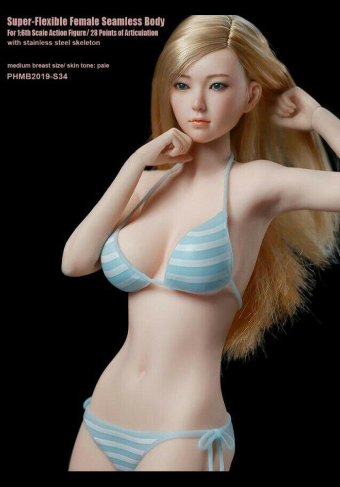 In-stock 1/6 TBLeague Teenage Girl Seamless Figure PHMB2019 S34 S35 (w/head)
