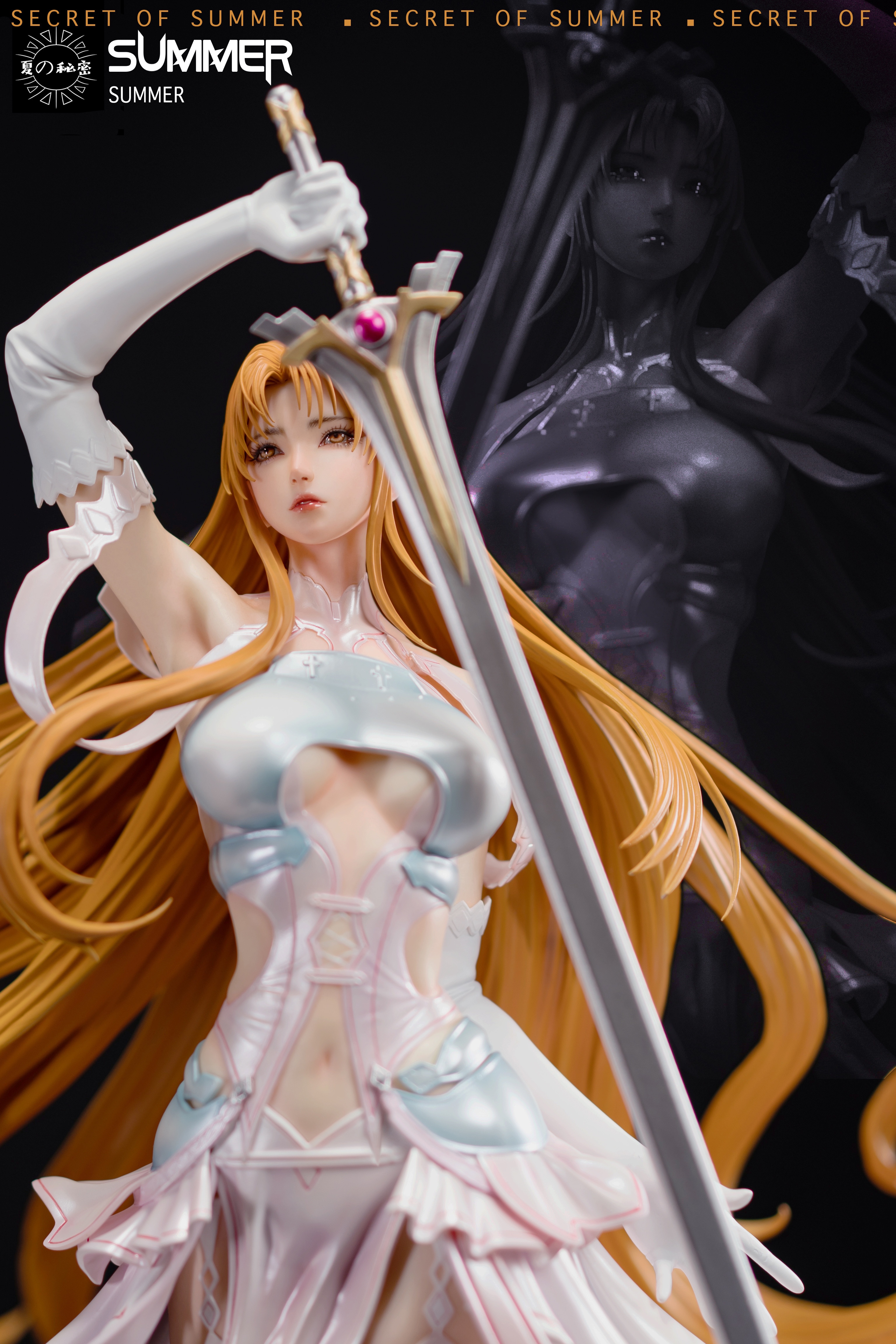 PRE-ORDER Secret of Summer Sword Art Online Yuuki Asuna 1/4 Statue(GK) (Adult 18+)