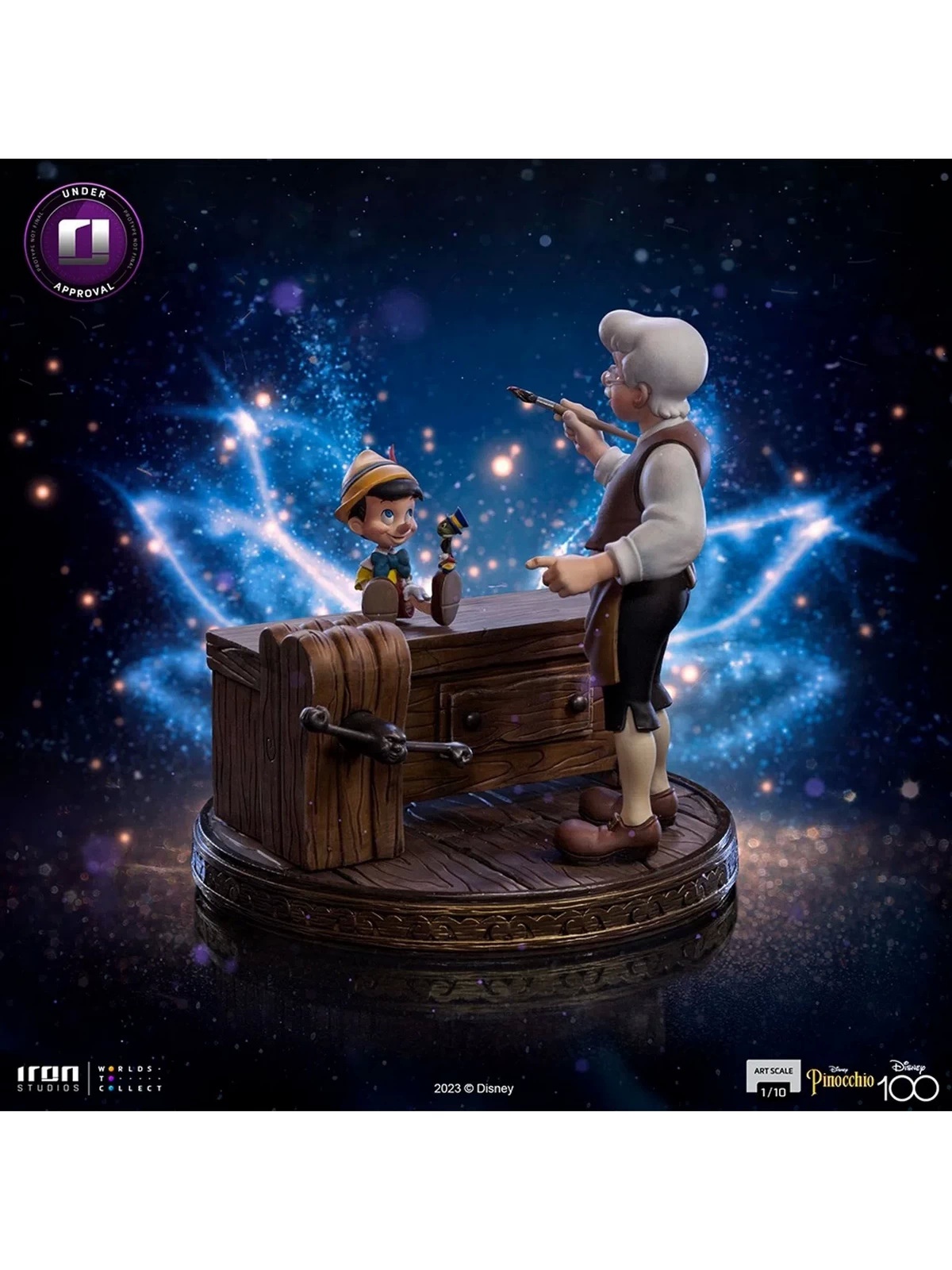 PRE-ORDER Iron studios - Disney Classics - Pinocchio (DSNEY90023-10 ) 1/10 Statue(GK)