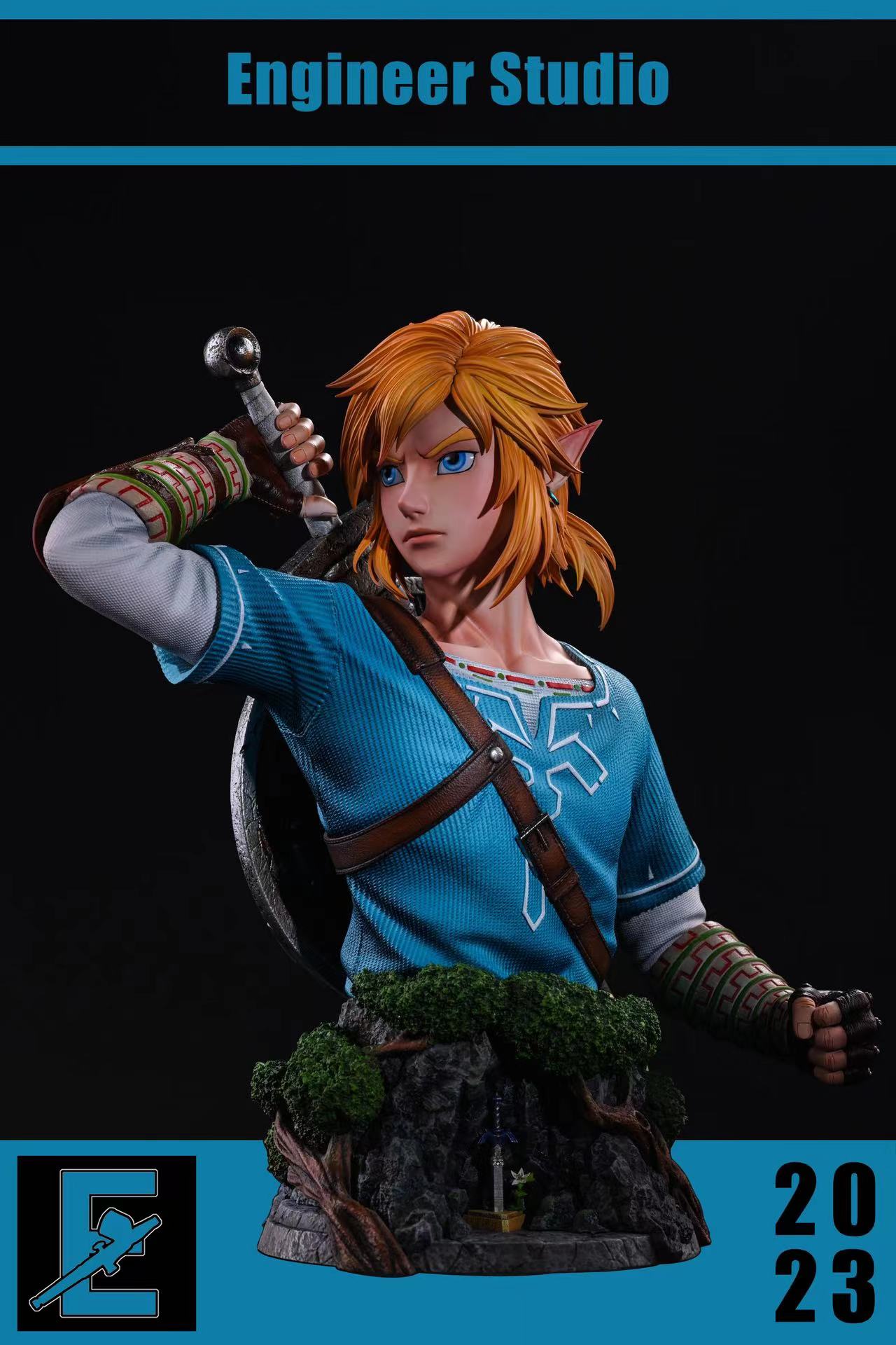 PRE-ORDER Engineer Studio - ATTACK ON TITAN Link Bust with LED 1/1 & 1/3 Statue(GK)