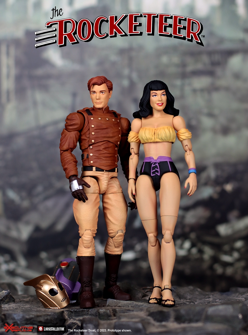 Pre-order Executive Replicas 1/12th scale Rocketeer & Betty ERTRTLC01