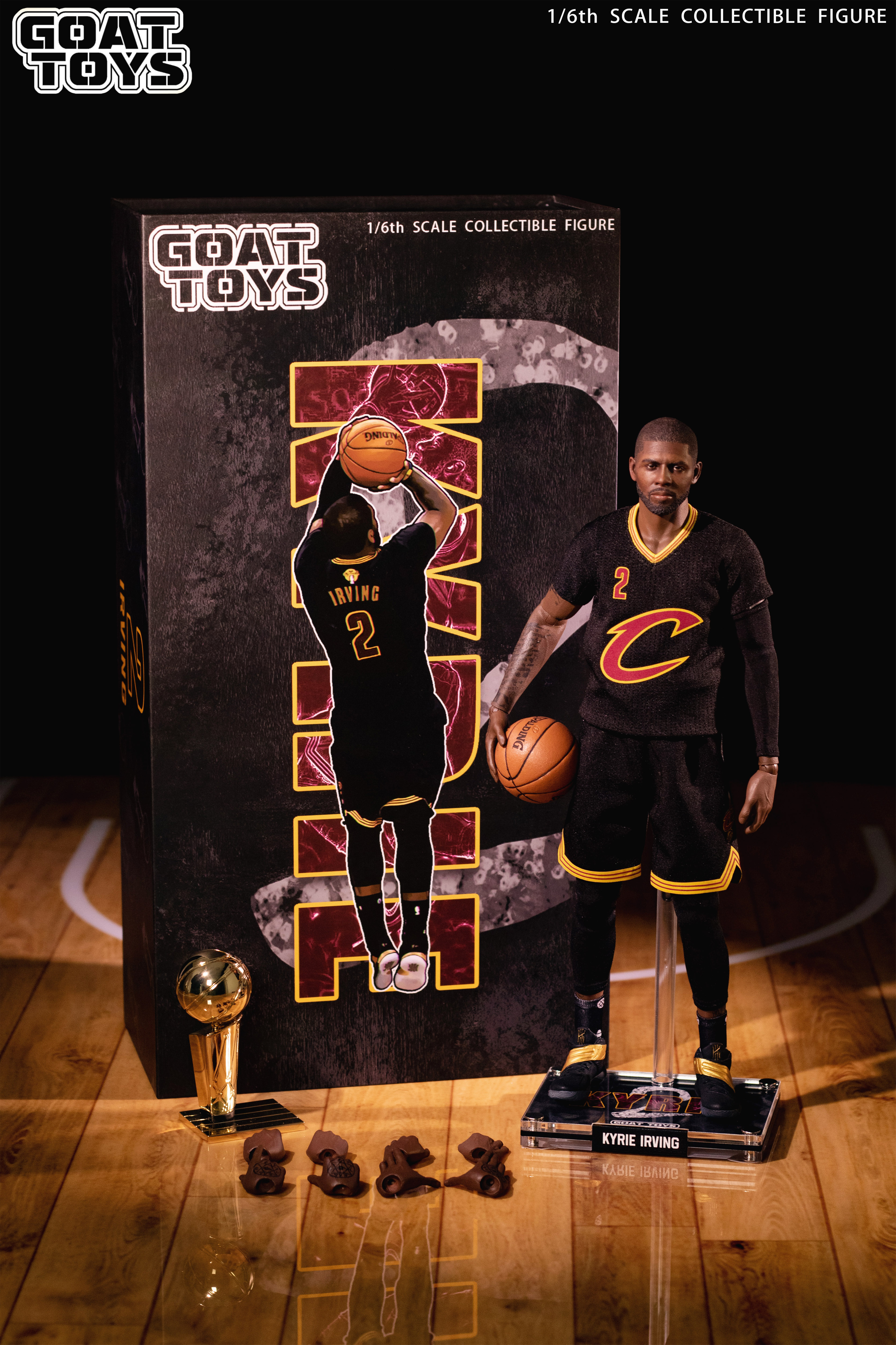 PRE-ORDER Goat Toys Studio - NBA Cleveland Cavaliers Champion Irving Suit 1/6 Action Figure