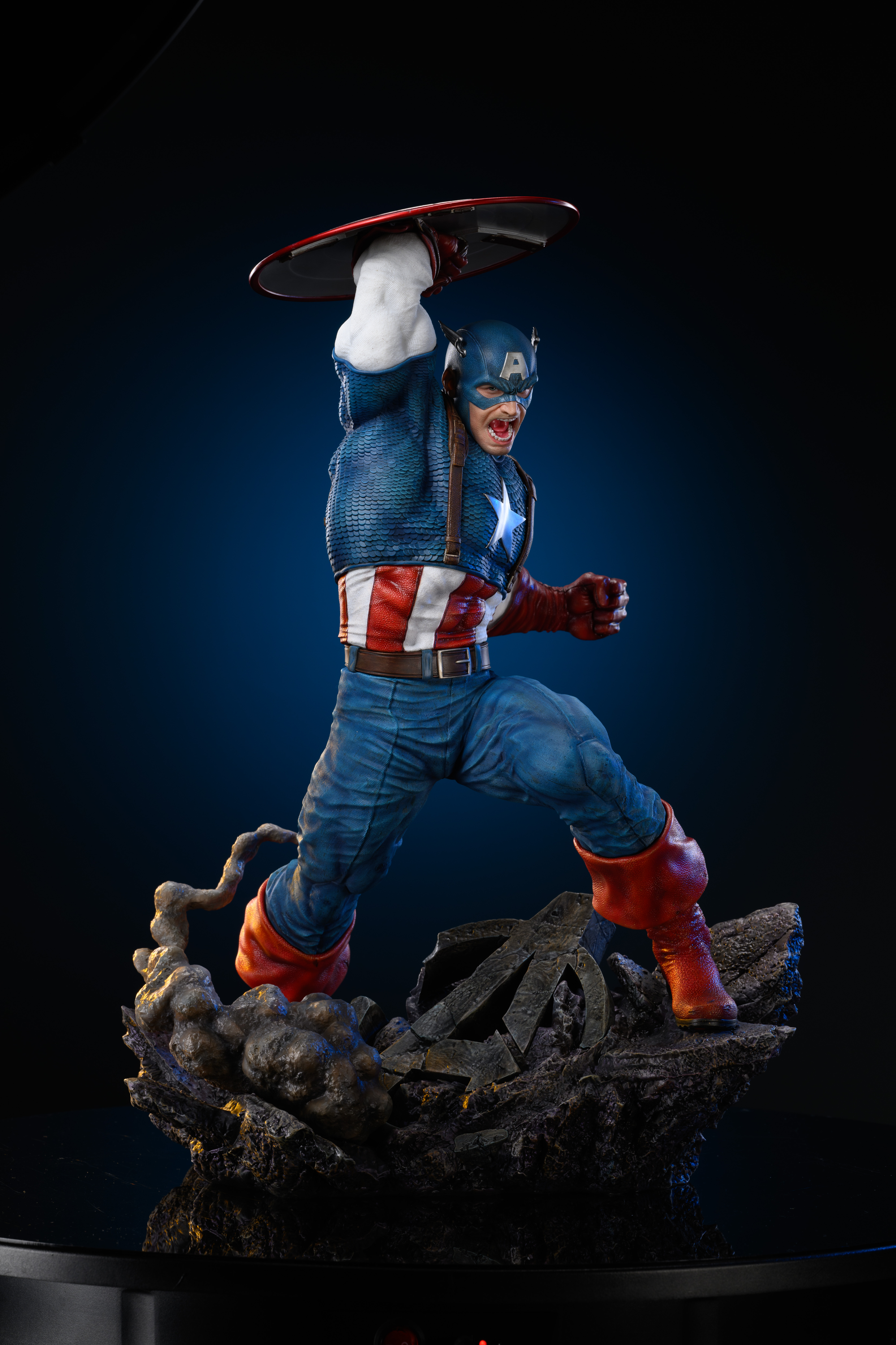 PRE-ORDER Lang Jian Studio - Marvel Captain America 1/4 Statue(GK)