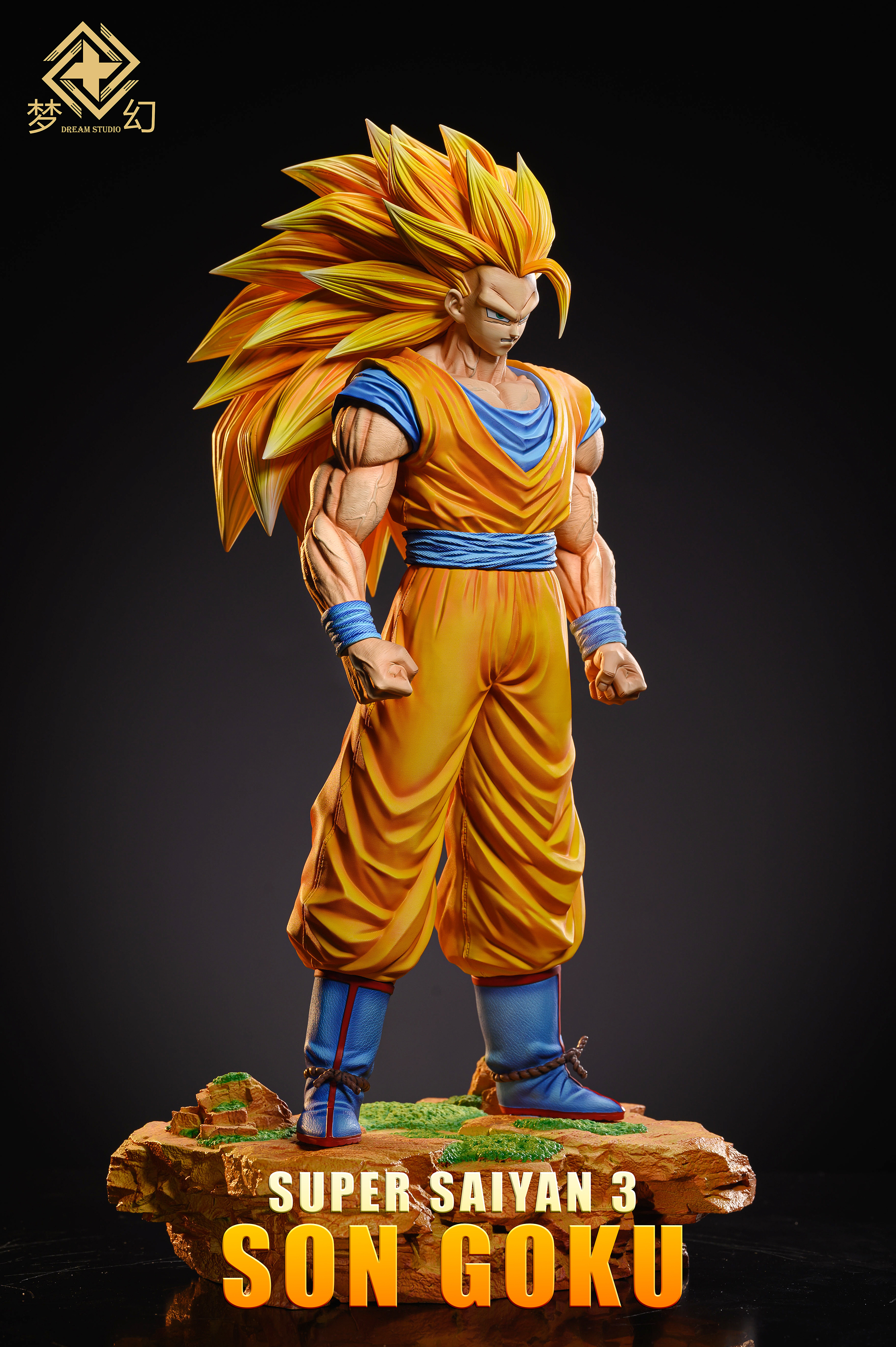 PRE-ORDER Dream Studio DRAGON BALL Super Saiyan Son Goku 1/3 Statue(GK)