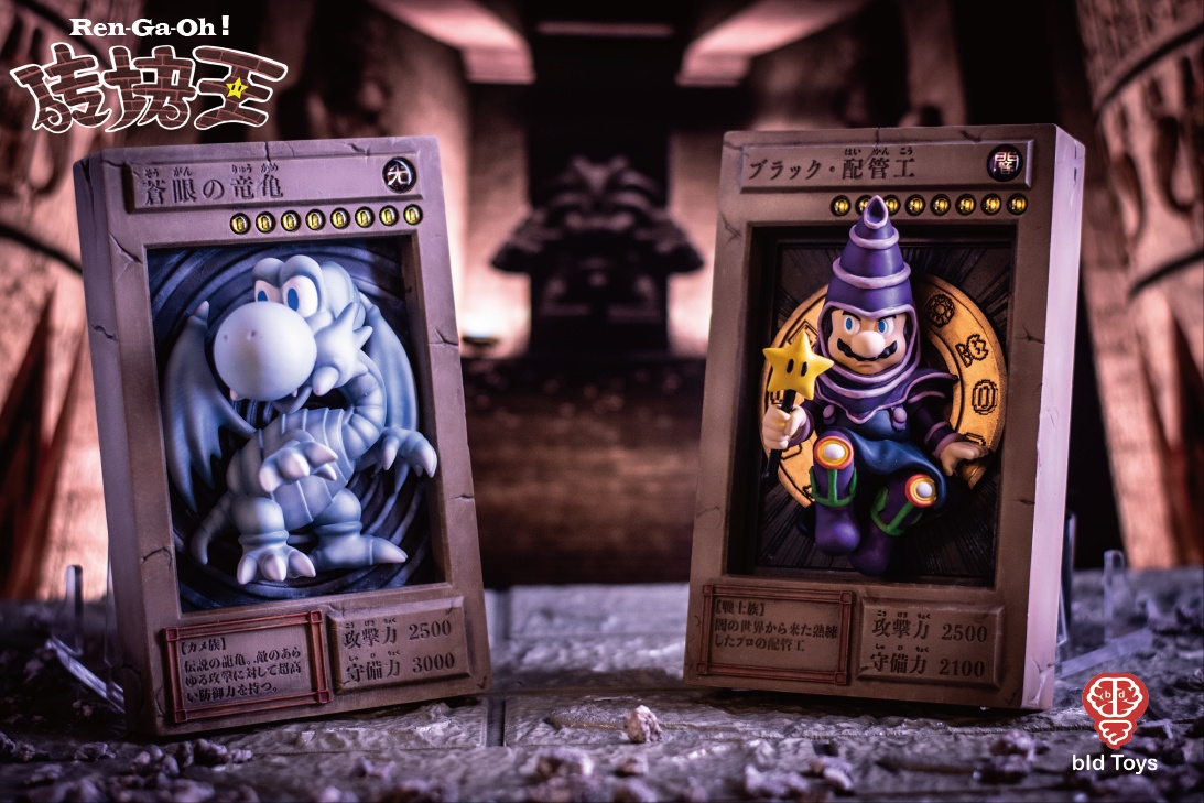 PRE-ORDER bid Toys - Ren Ga Oh!Black Plumber bid02302 & Cangyan Dragon Turtle bid02303 Statue(GK)