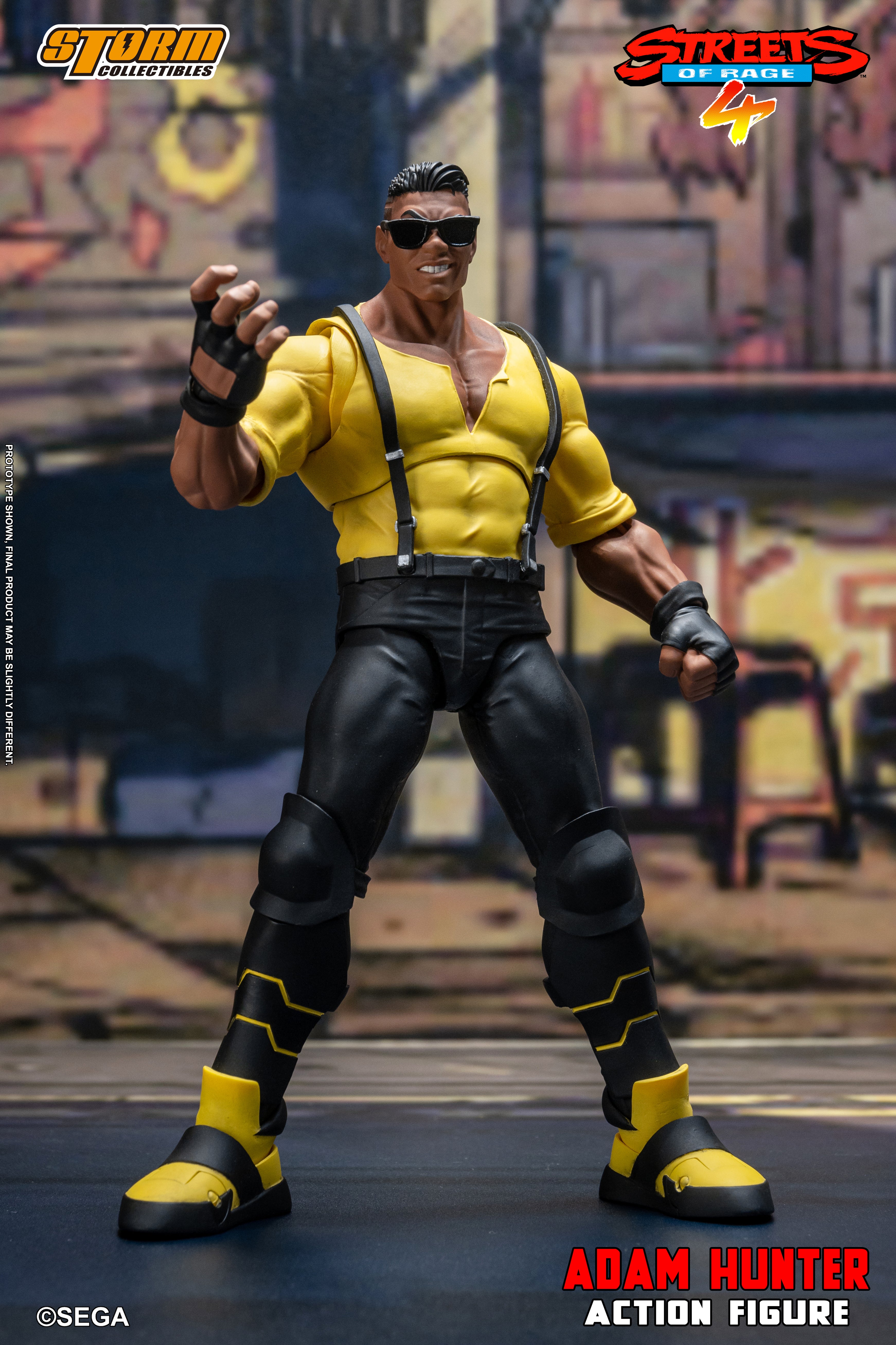 Pre-order Storm Collectibles -ADAM HUNTER - Street of Rage 4 1/12 Action Figure