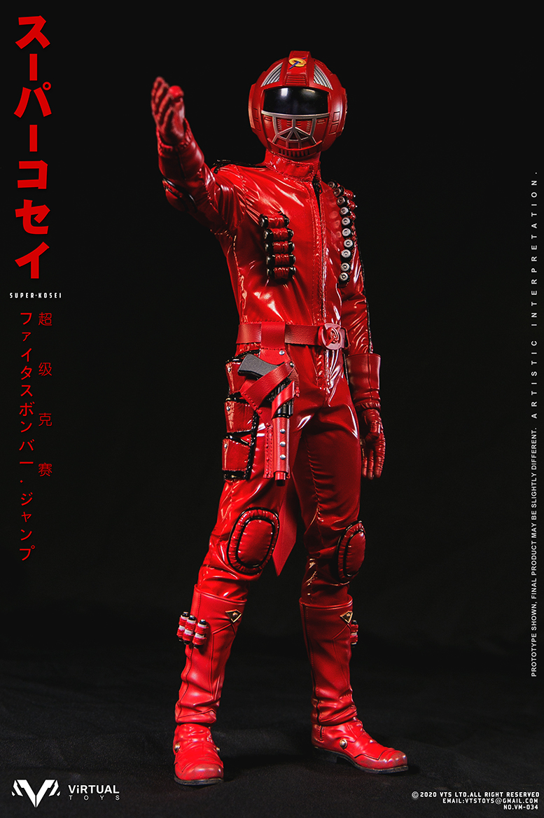 Presale VTS TOYS VM-034 1/6 SUPER KOSEI Movable Soldier Action Figure with Red Suit Model for Fans Collection
