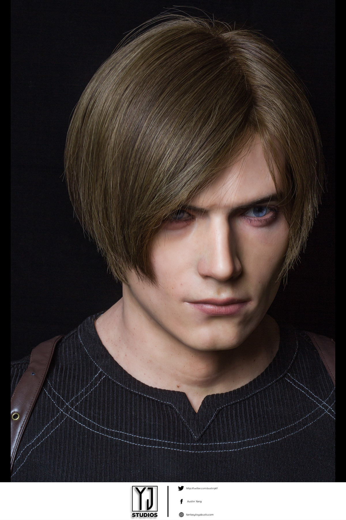 PRE-ORDER YJ Studio - Resident Evil 4 Leon Scott Kennedy 1/1 Bust