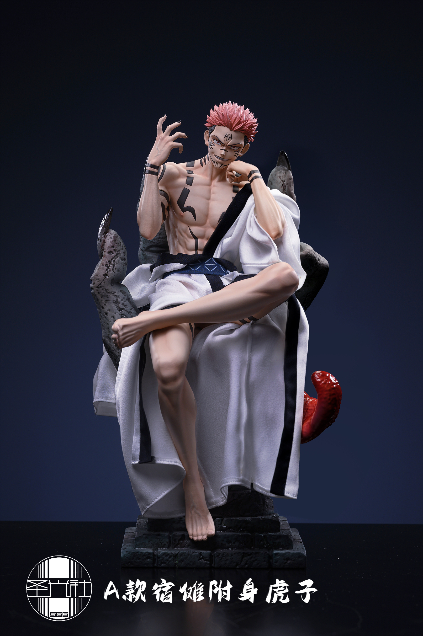 PRE-ORDER SGS Studio Possessed Itadori Yuji or Fushiguro Megumi Jujutsu Kaisen Ryomen Sukuna 1/6 Statue(GK) (Adult 18+)