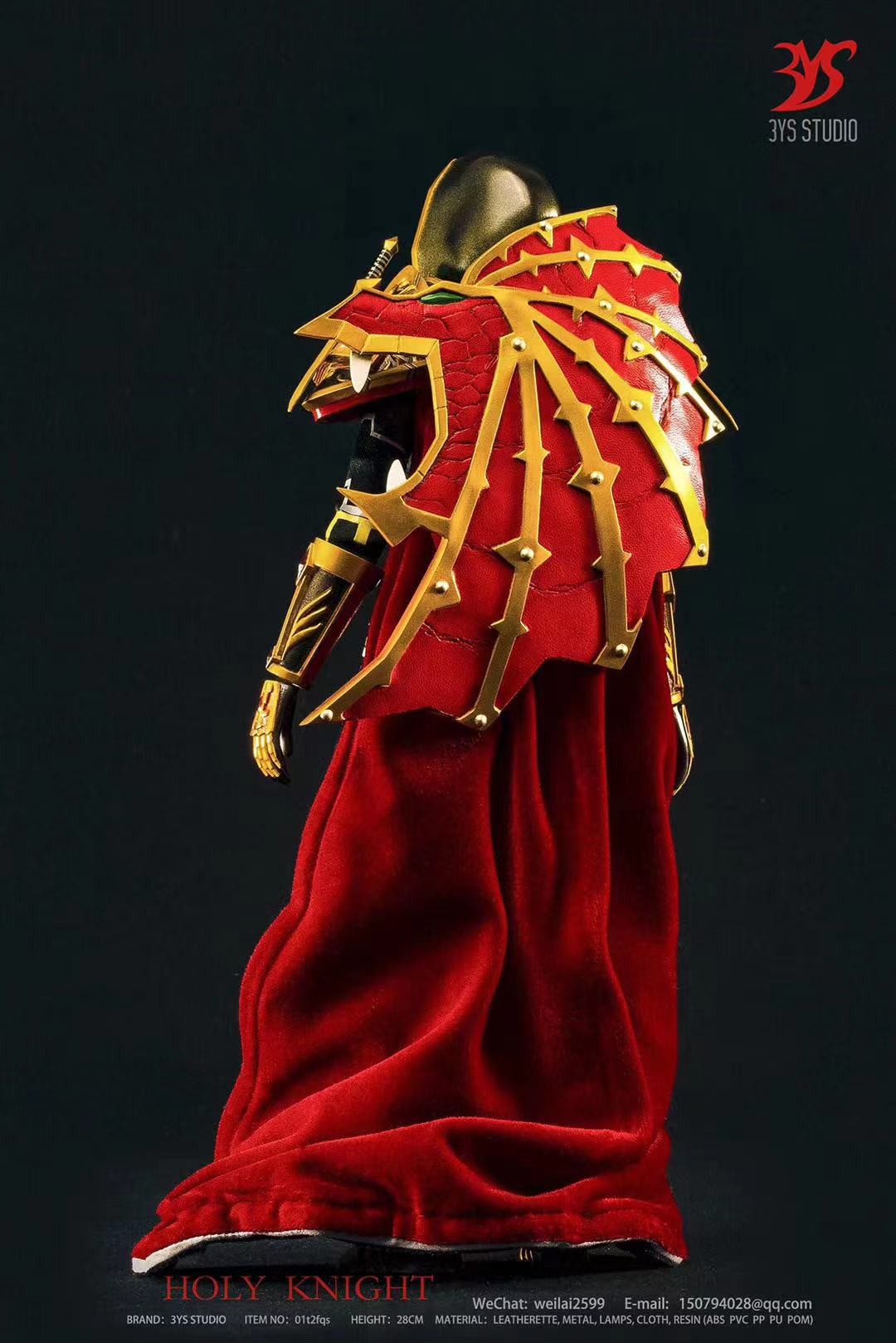 【IN STOCK】3YS YS001 WOW Judgment Red Dragon Shield HOLY KNIGHT 1/6 Scale Action Figure