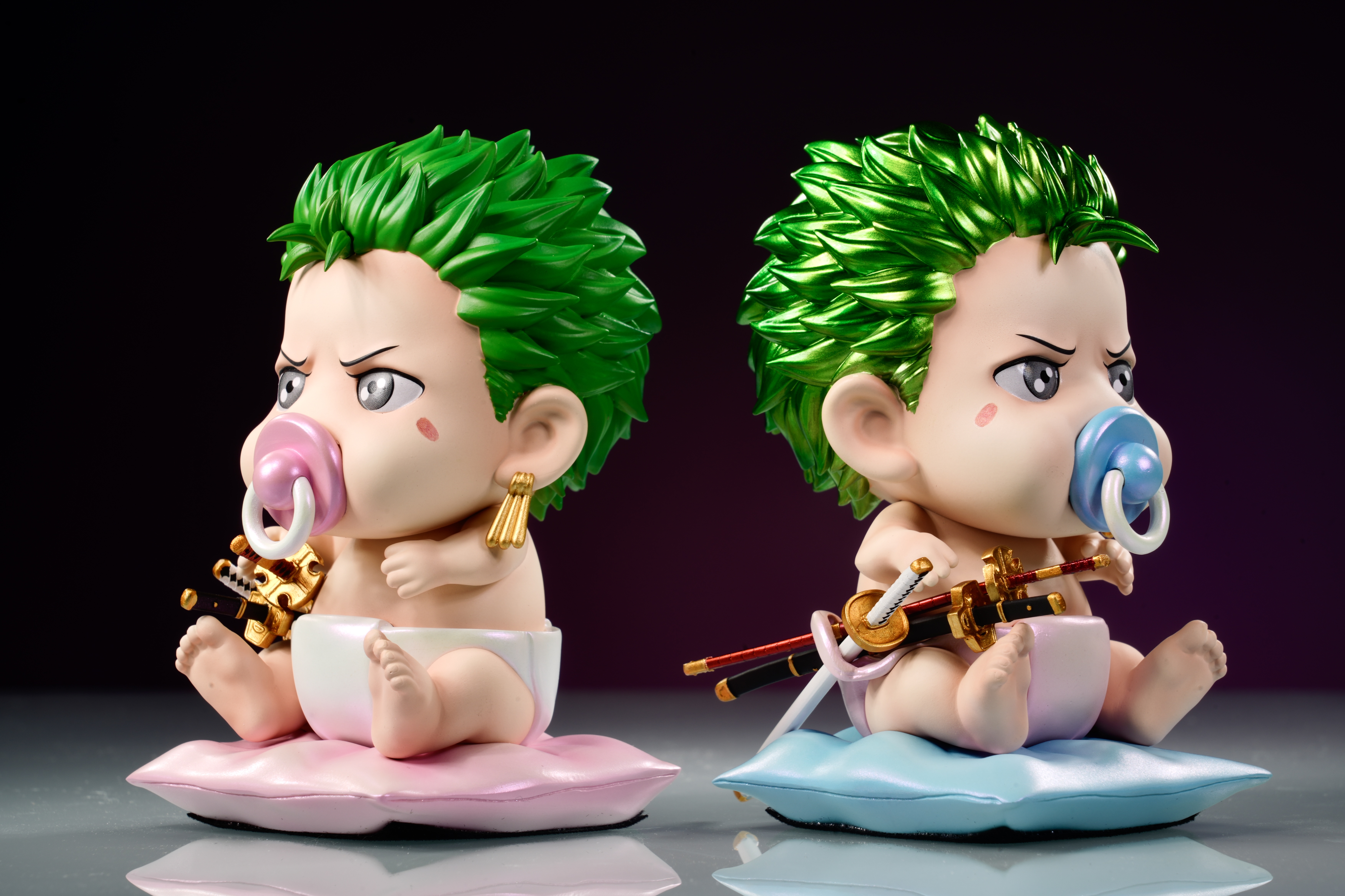 PRE-ORDER GG Studio - One Piece Baby Zoro (electrotyping) Statue(GK)