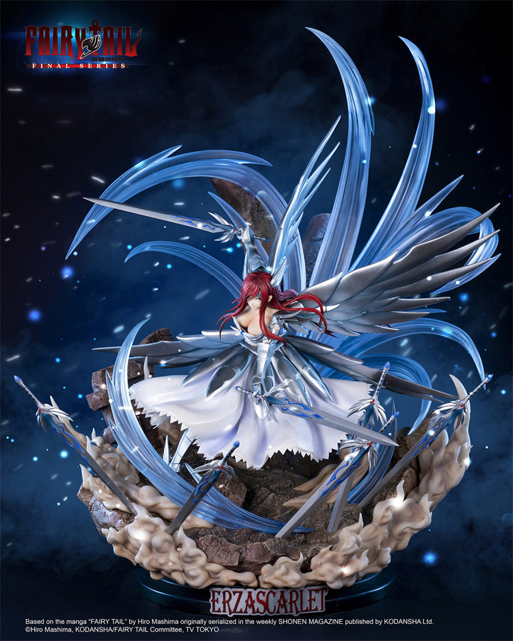 PRE-ORDER Fairy Tail Studio Licensed Heaven's Wheel Armor Ver. Erza Scarlet 1/6 Scale Resin Statue(GK)