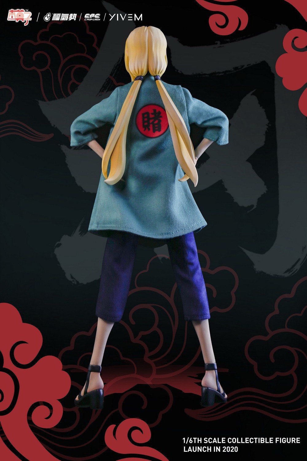 In-stock 1/6 Scale Action Figure Naruto Tsunade Ninjutsu Gang Figure by MOZ Studio MSAF001