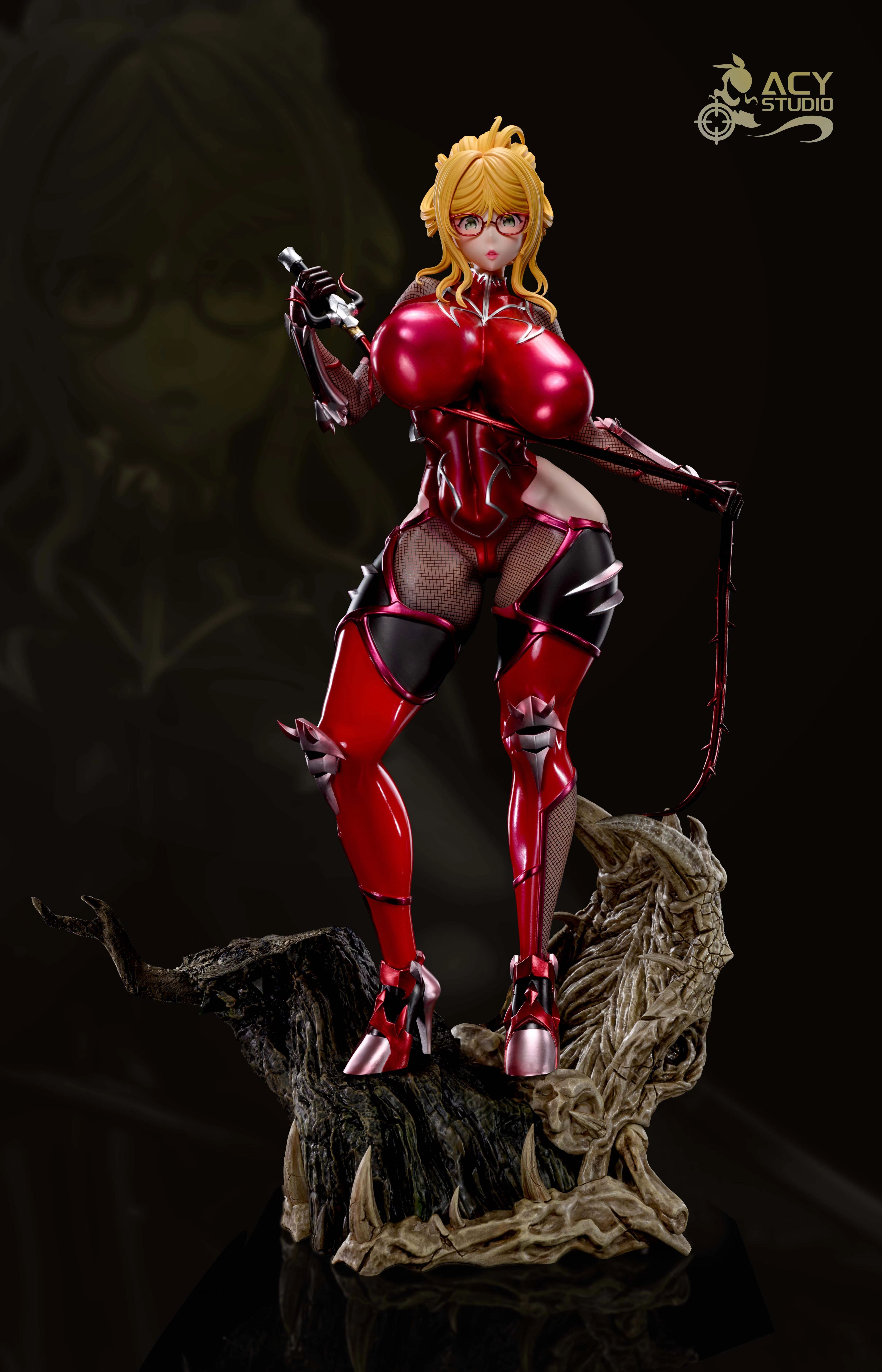 PRE-ORDER Acy Studio - 対魔忍アサギ - Kousaka Shizuru 1/4 Statue(GK) (Adult 18+)