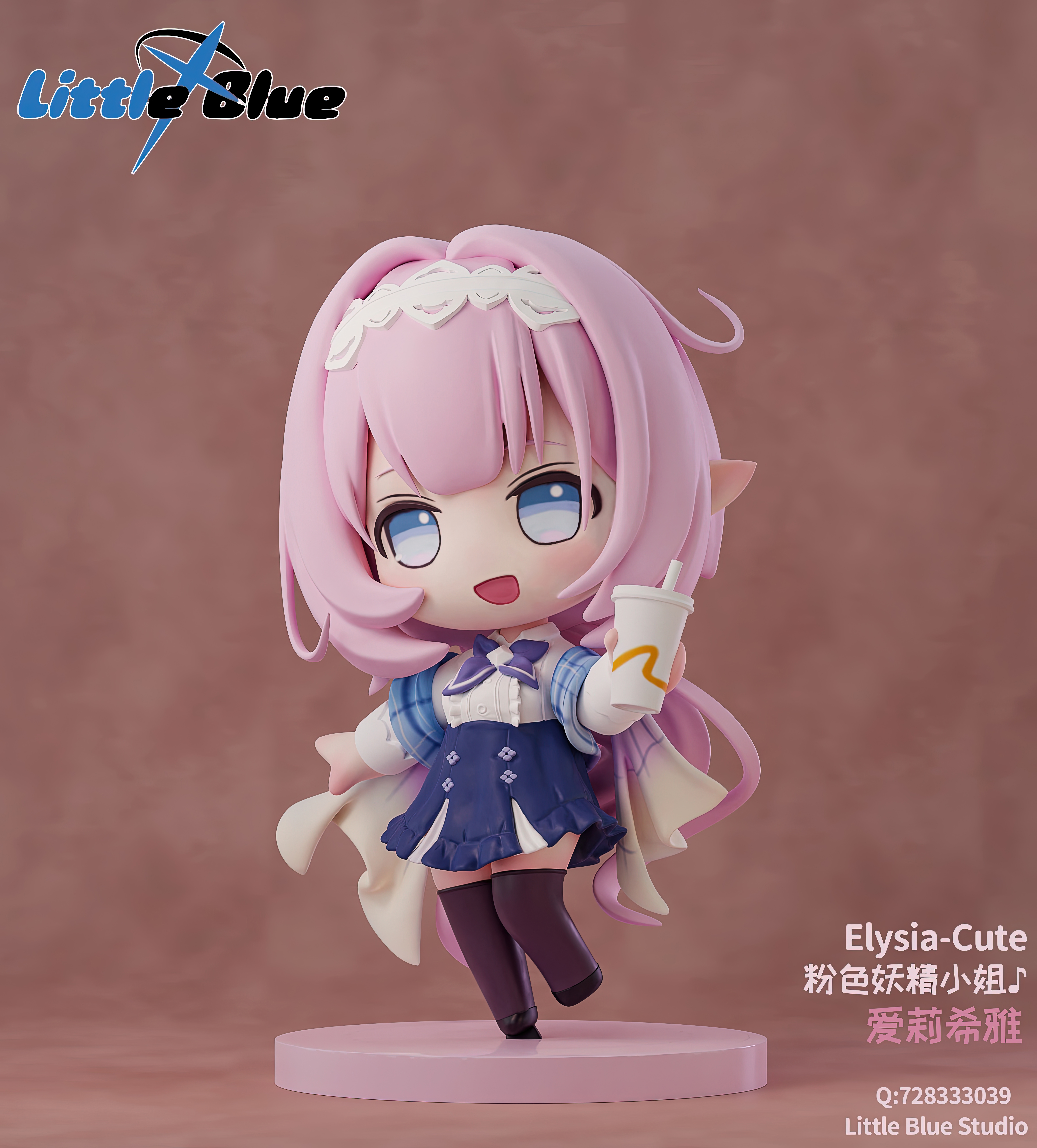 PRE-ORDER Little blue Studio - Honkai Impact 3 - Elysia Statue(GK)