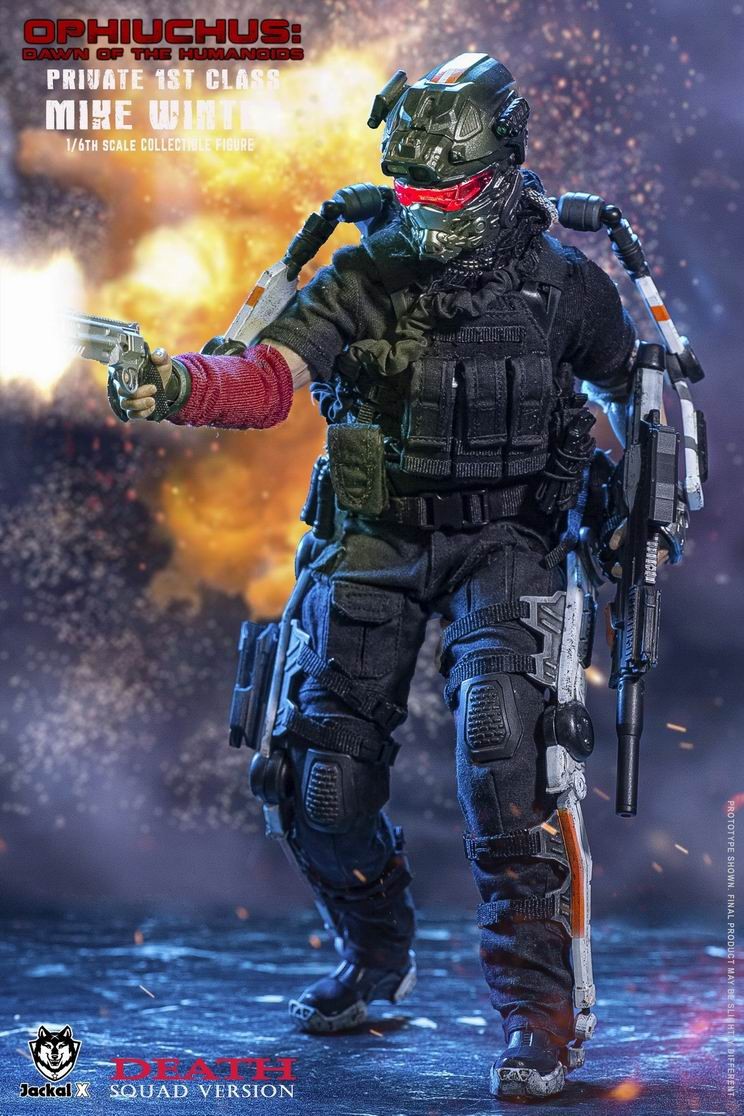 【IN STOCK】JackalX JX008 Ophiuchus Dawn of Humanoid Private Mike Winter Death Squad VER 1/6 Scale Action Figure